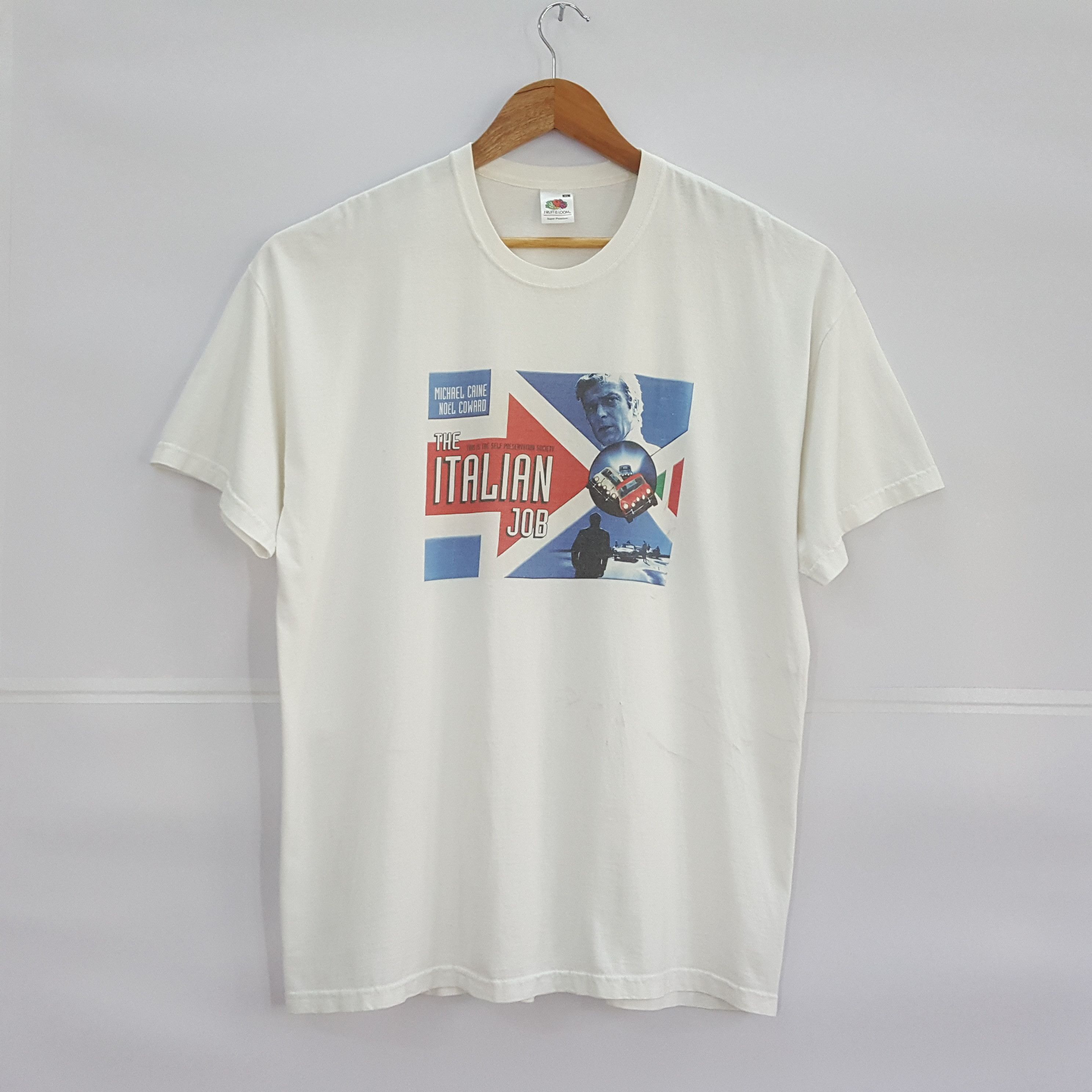 Vintage The Italian Job Heist Film Movie Promo T Shirt Hoodie, Sweatshirt | PodTeesHub.com