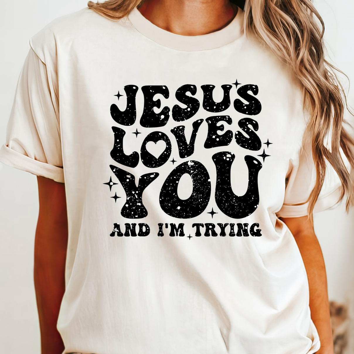 Jesus Loves You Tee Hoodie, Sweatshirt | PodTeesHub.com