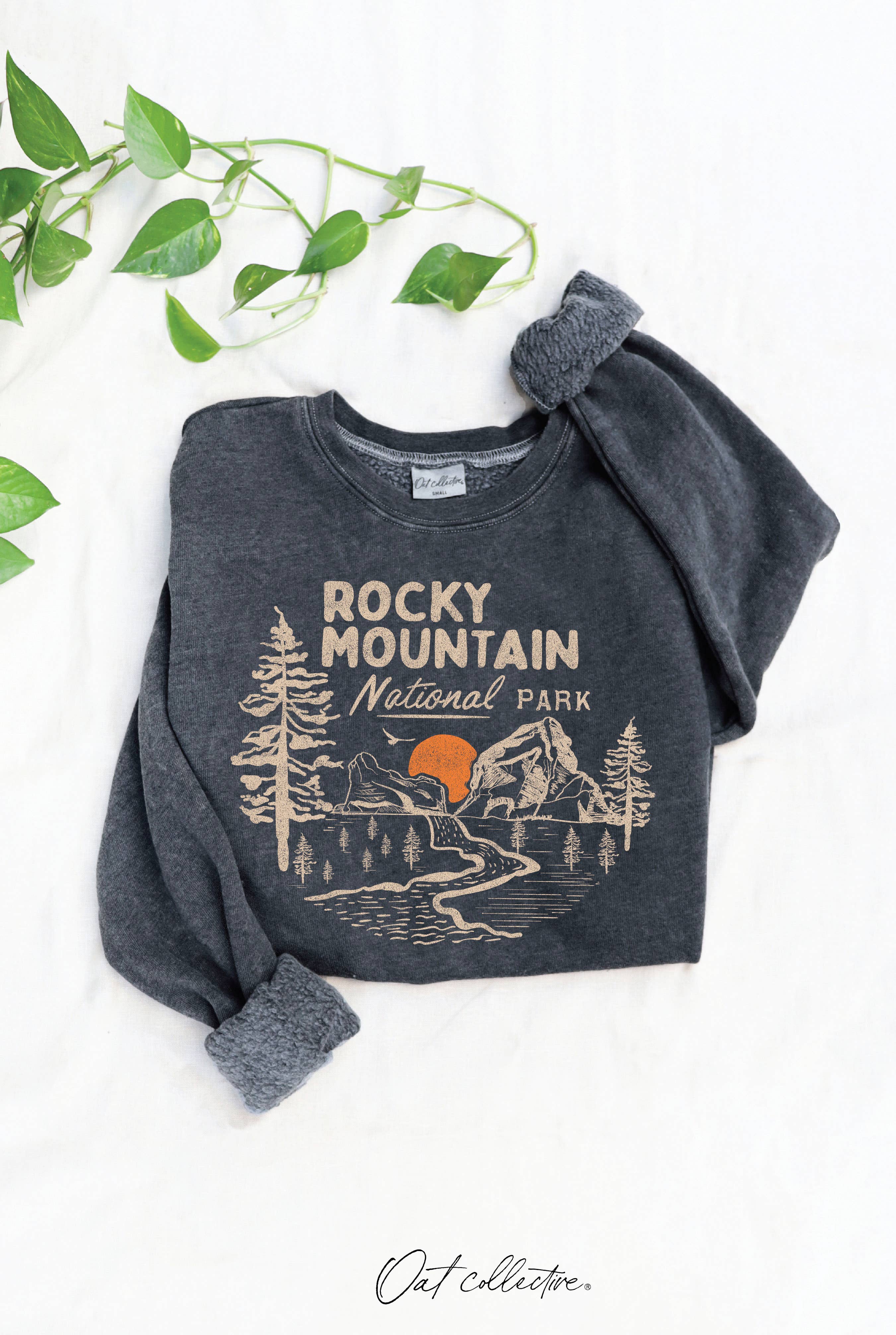 Rocky Mountain  Mineral Graphic Sweatshirt T-Shirts, Hoodie | PodTeesHub.com
