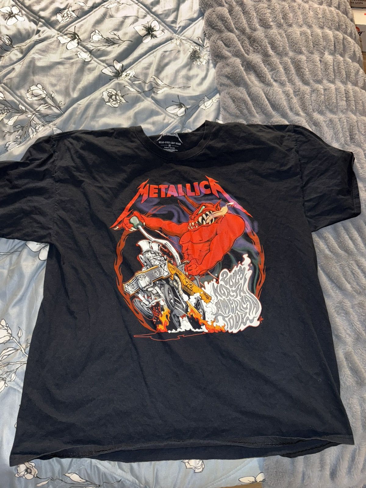 Metallica Concert T Shirt Xxl Hoodie, Sweatshirt | PodTeesHub.com