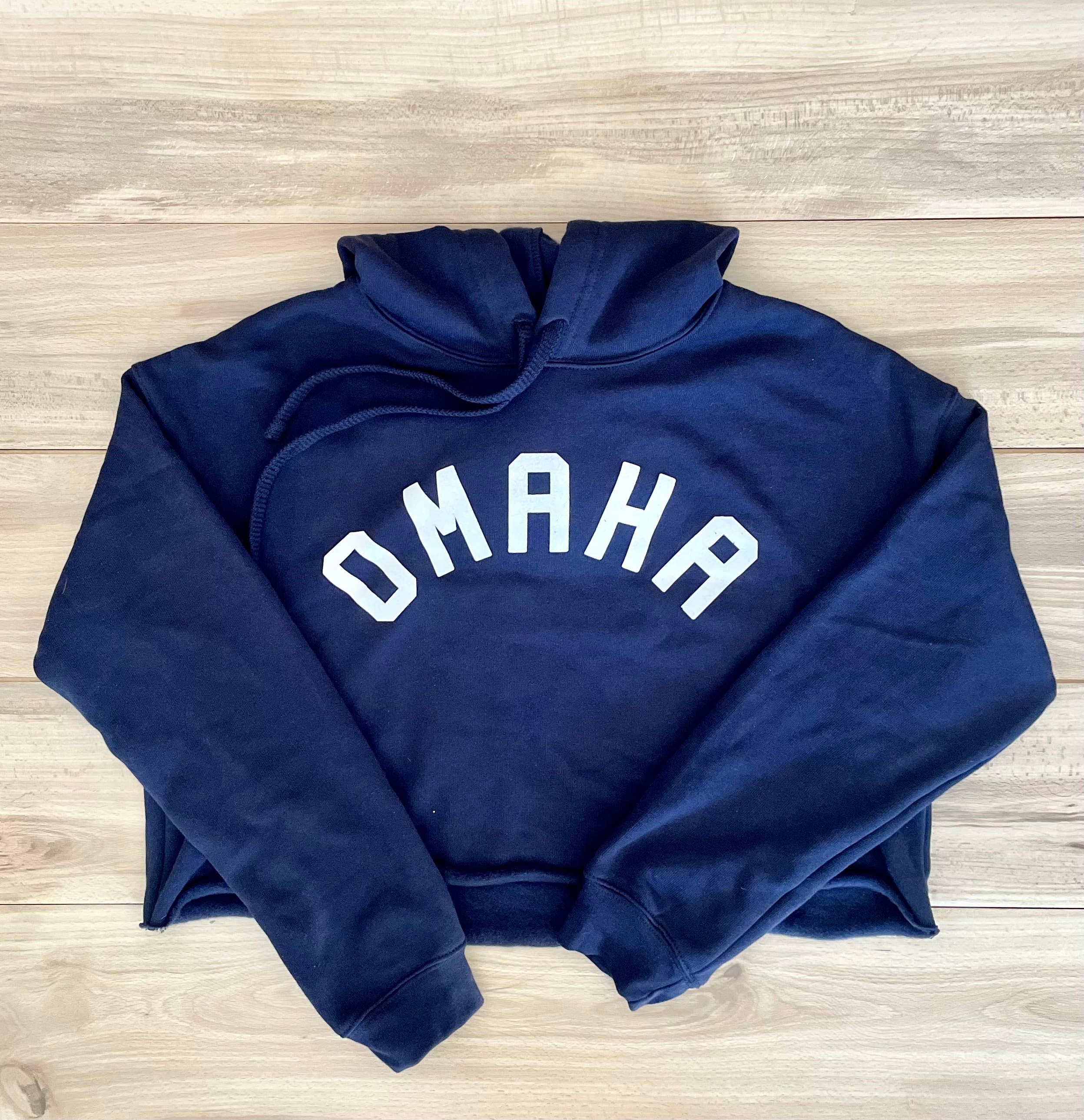 The Archway - Womens Crop Fleece Hoodie - Cutoff Sweatshirt T-Shirts | PodTeesHub.com