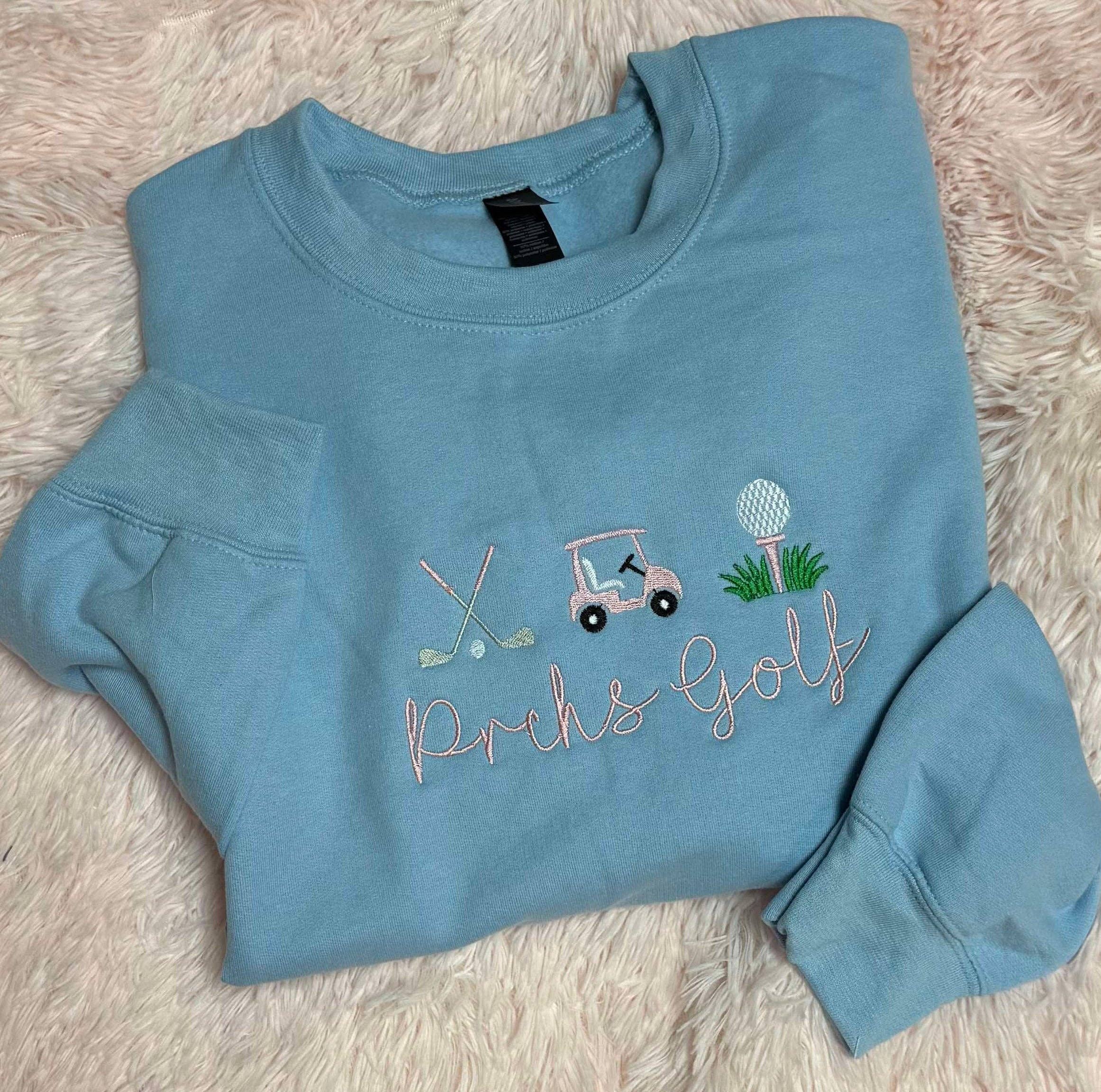 Golf Things Embroidery Sweatshirt T-Shirts, Hoodie | PodTeesHub.com