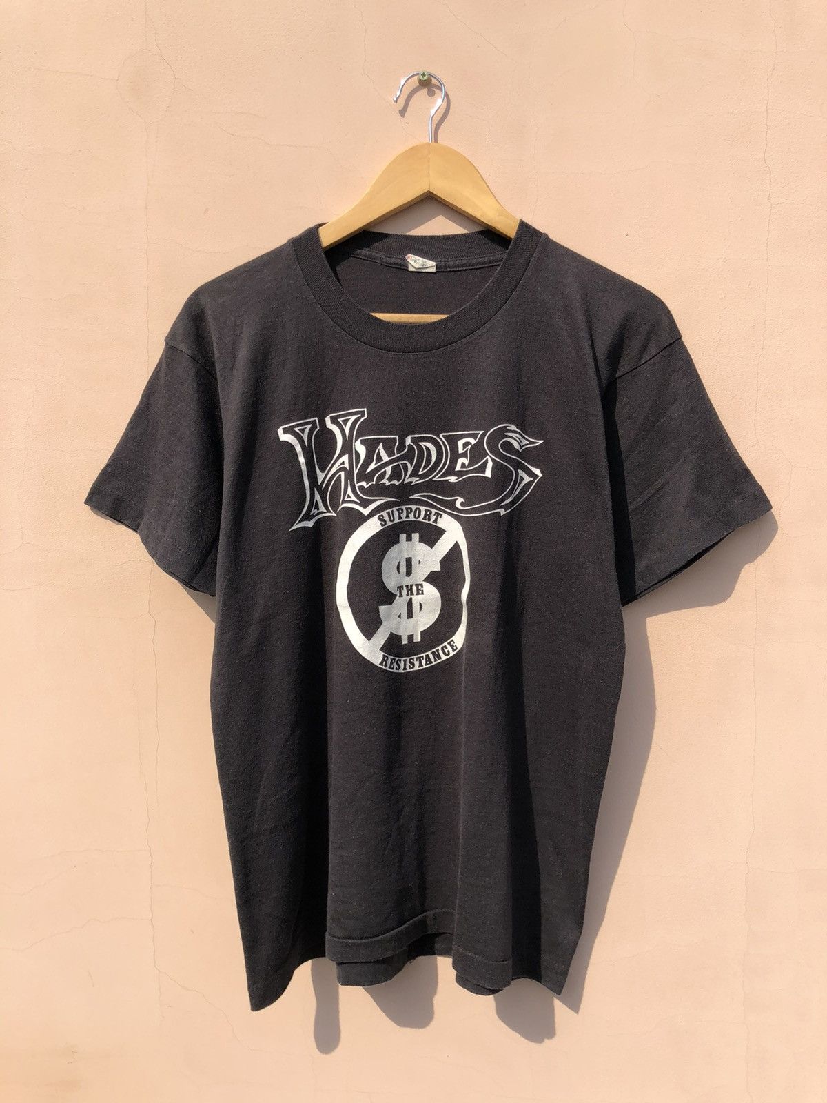 Vintage 80s Hades Band Resisting Success Speed Metal Tee Hoodie, Sweatshirt | PodTeesHub.com