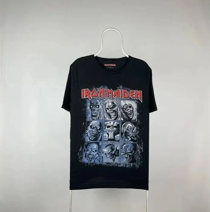 Maiden Iron Maiden Logo Face Rock Vintage Size Xl T-Shirts, Hoodie, Sweatshirt
