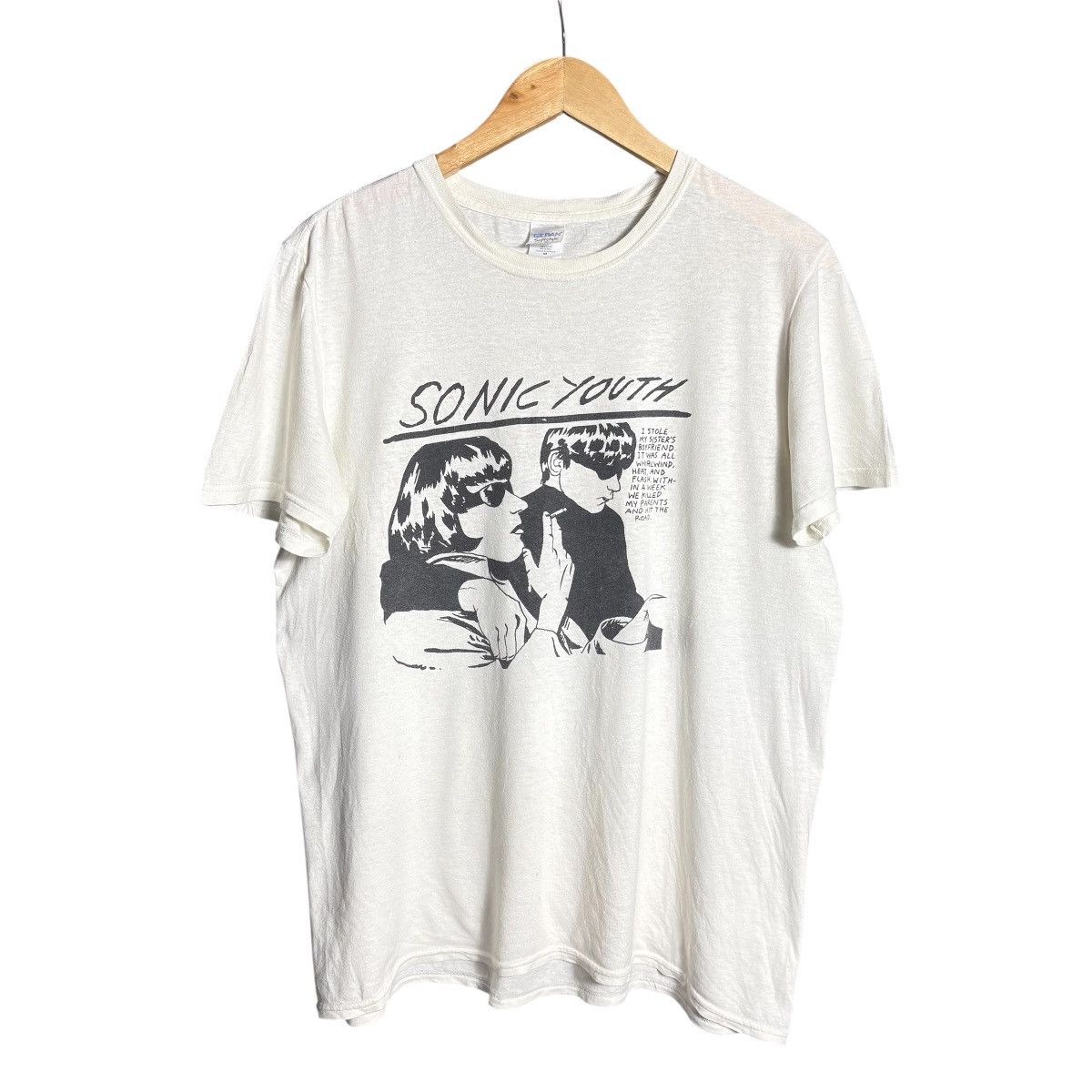 Band Tees Vintage Y2k Sonic Youth Band Tee Hoodie, Sweatshirt | PodTeesHub.com