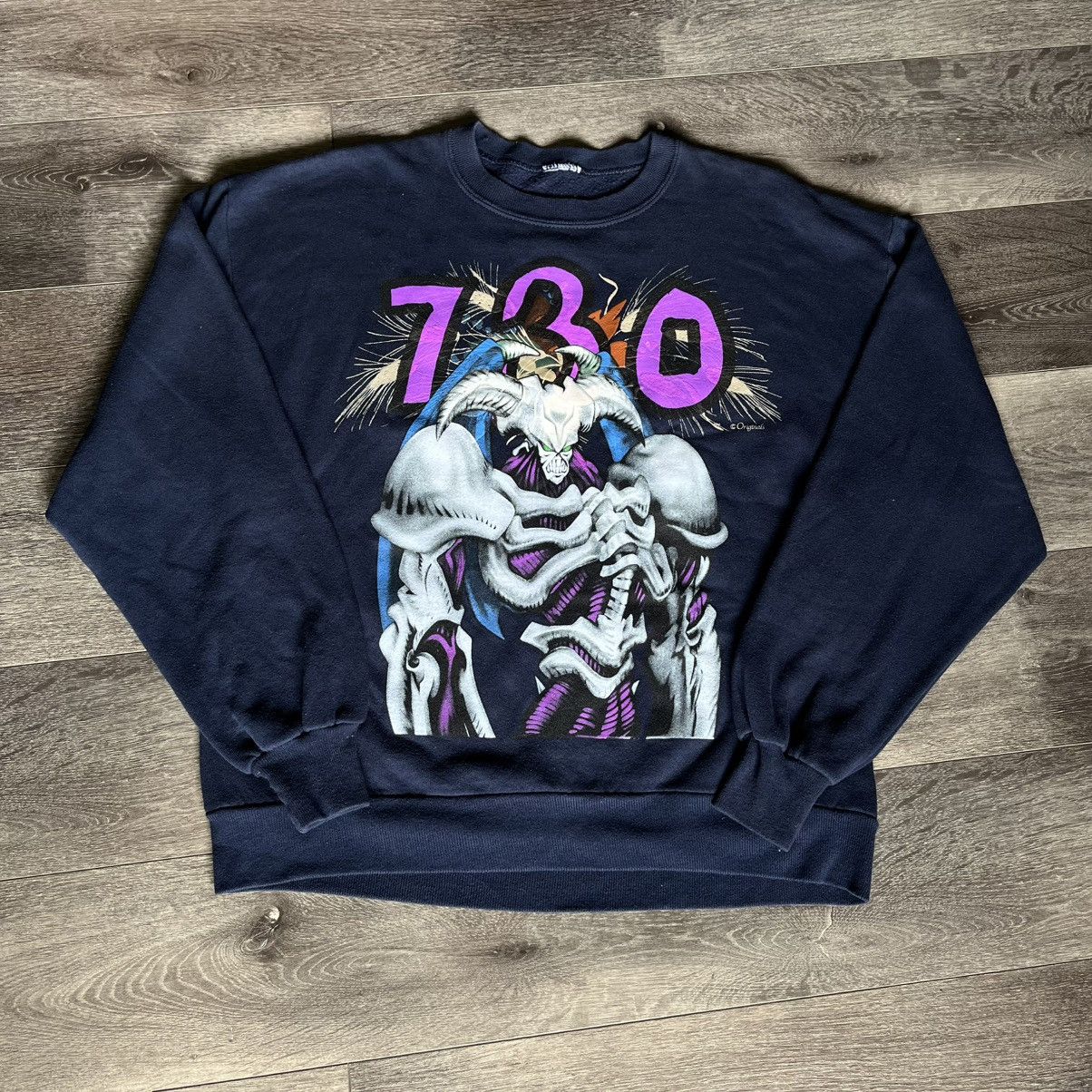 Asspizza Babbitt Revived Yu Gi Oh Summoned Skull Crewneck T-Shirts, Hoodie, Sweatshirt | PodTeesHub.com