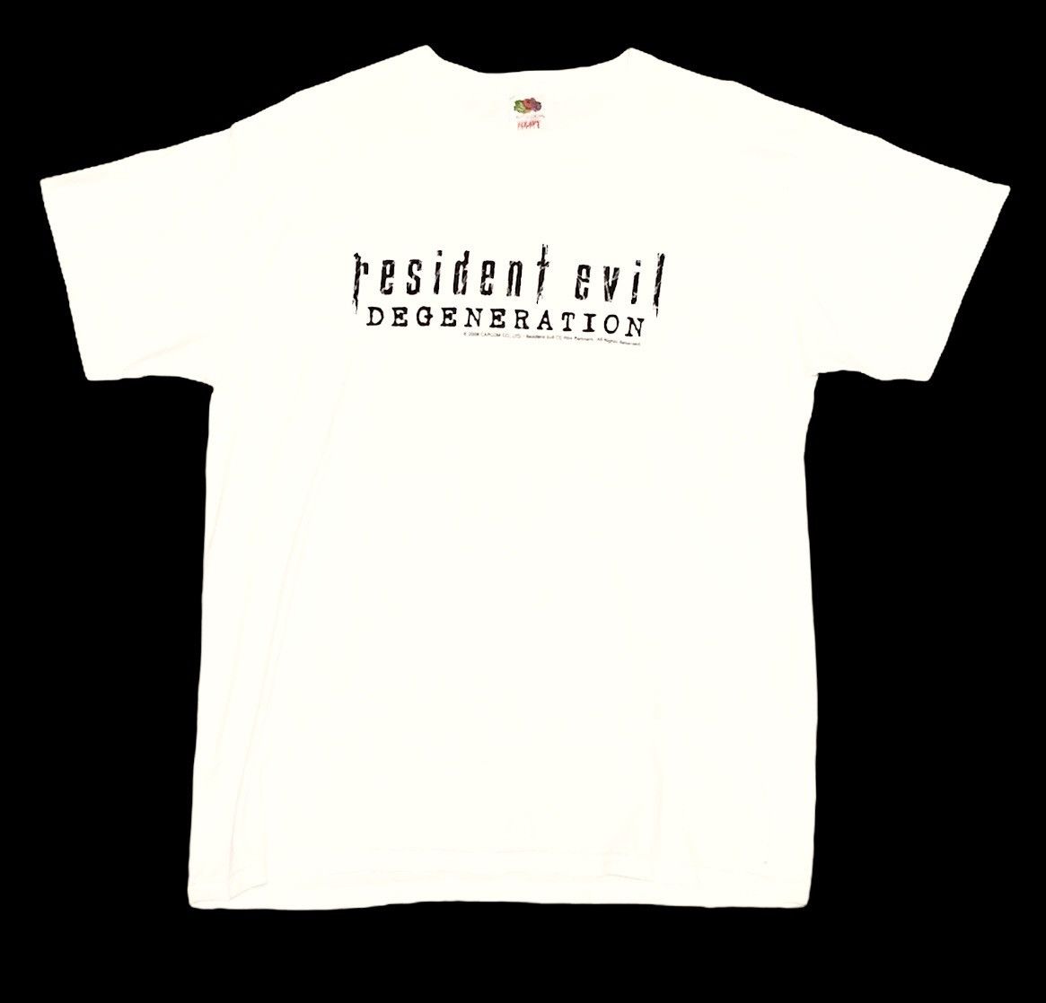 Vintage Horror Action Movie Resident Evil Degeneration 2000s T-Shirts, Hoodie, Sweatshirt | PodTeesHub.com