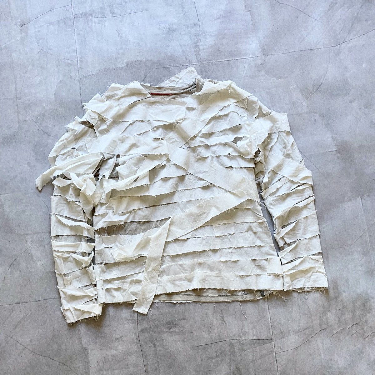 Undercover Archive Maison Margiela Vibe Bandage Y2k Long Sleeve T Shirt Hoodie, Sweatshirt | PodTeesHub.com