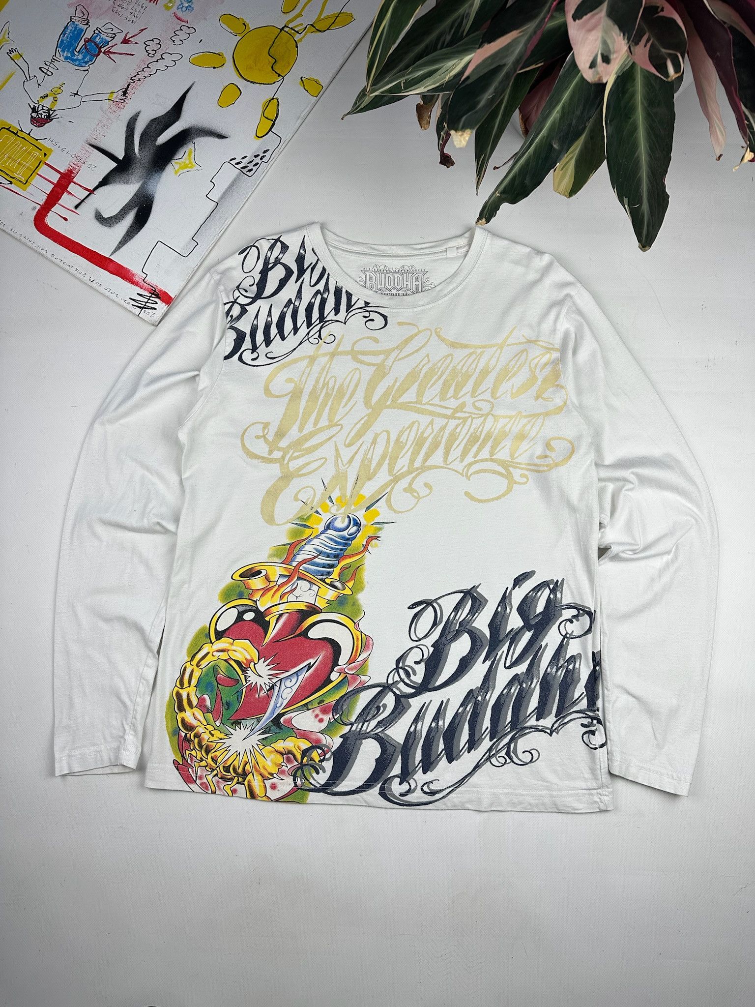 Rap Tees Longssleeve Ed Hardy Style Jesse Pinkman Hiphop Affliction Hoodie, Sweatshirt | PodTeesHub.com