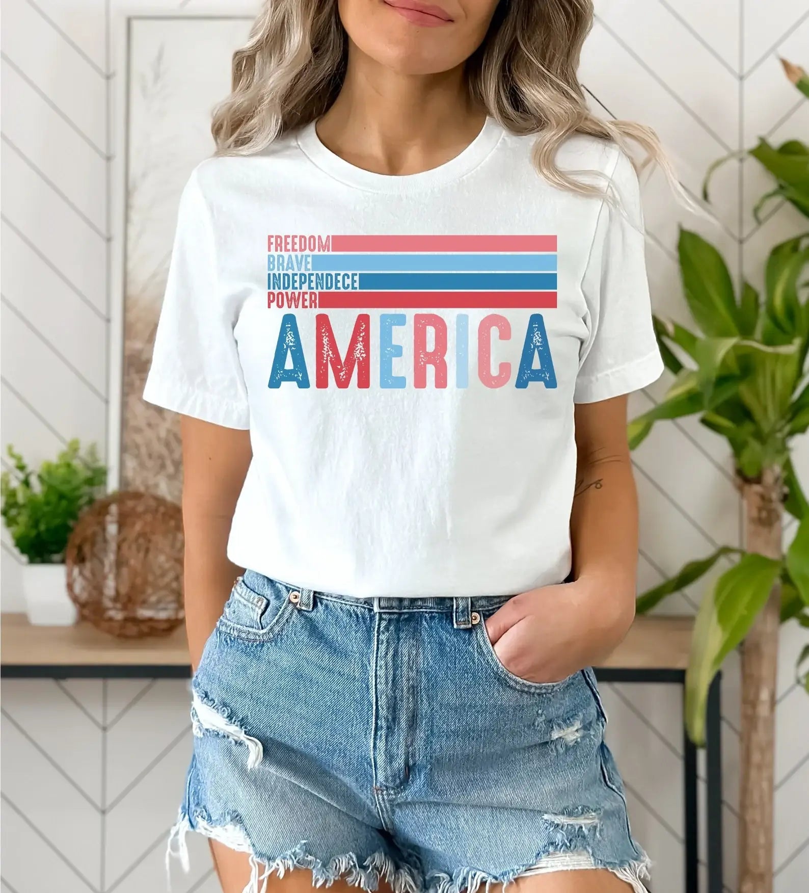 American Freedom Brave Independence Power T-Shirt Hoodie, Sweatshirt | PodTeesHub.com