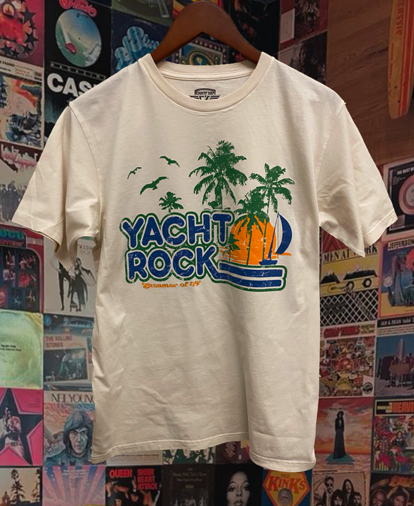 Yacht Rock Summer of 89' Relaxed Unisex Tee Hoodie, Sweatshirt | PodTeesHub.com