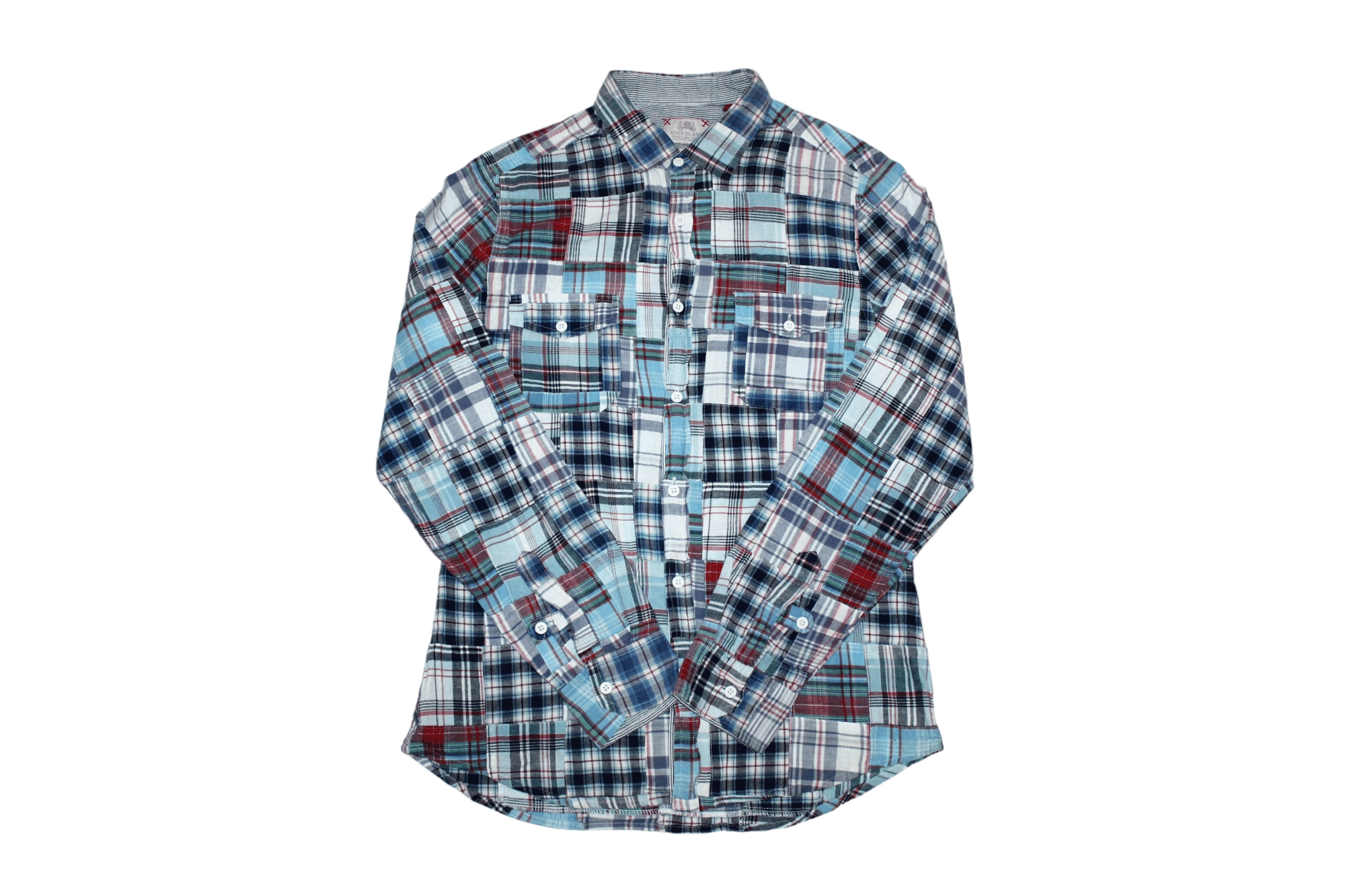 Flannel Vtg Grunge Punk Patchwork Flannel Shirt Needles Bode Style Hoodie, Sweatshirt | PodTeesHub.com