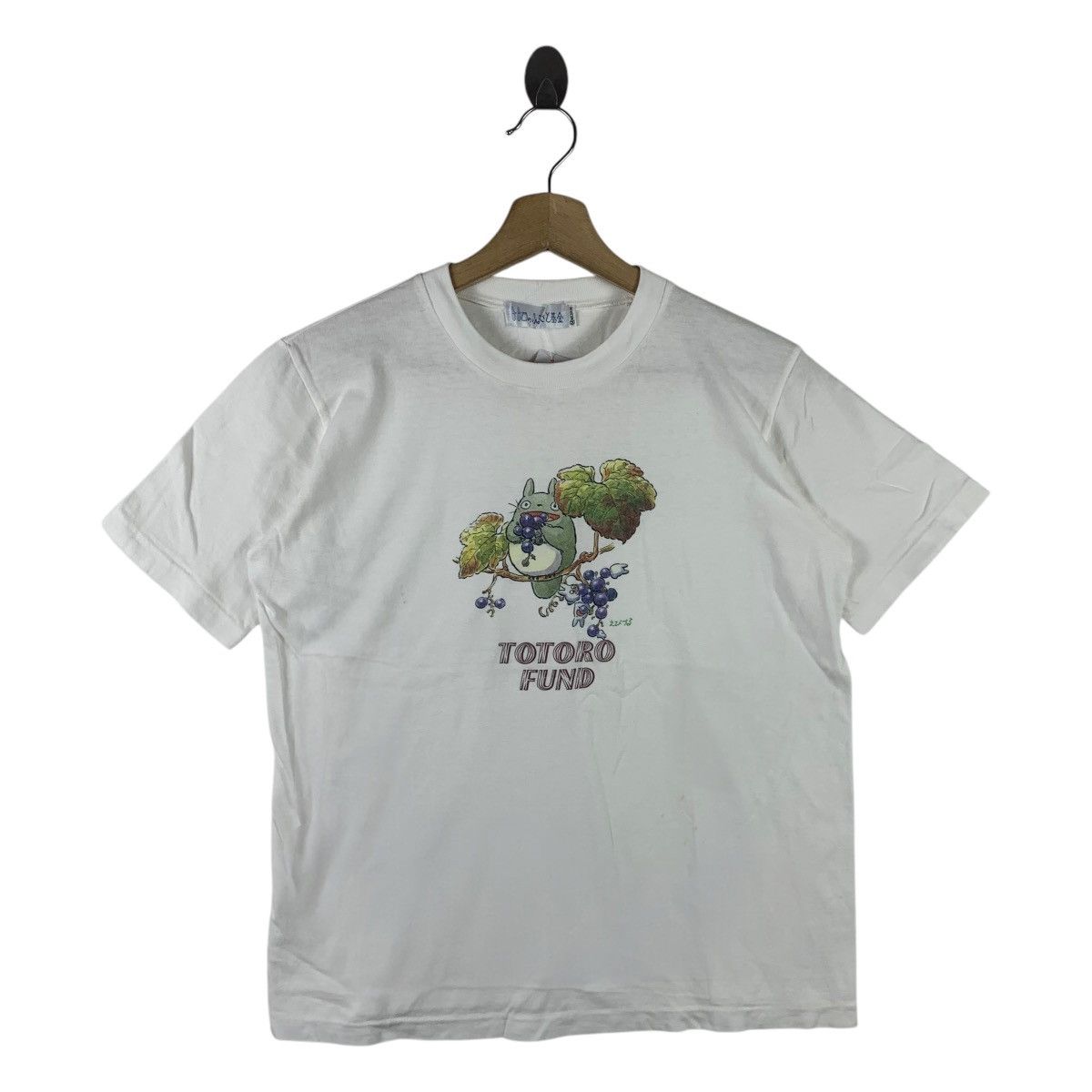 Japanese Brand X Vintage Vintage Totoro Fund Nibariki Studio Ghibli Big Printed T-Shirts, Hoodie, Sweatshirt
