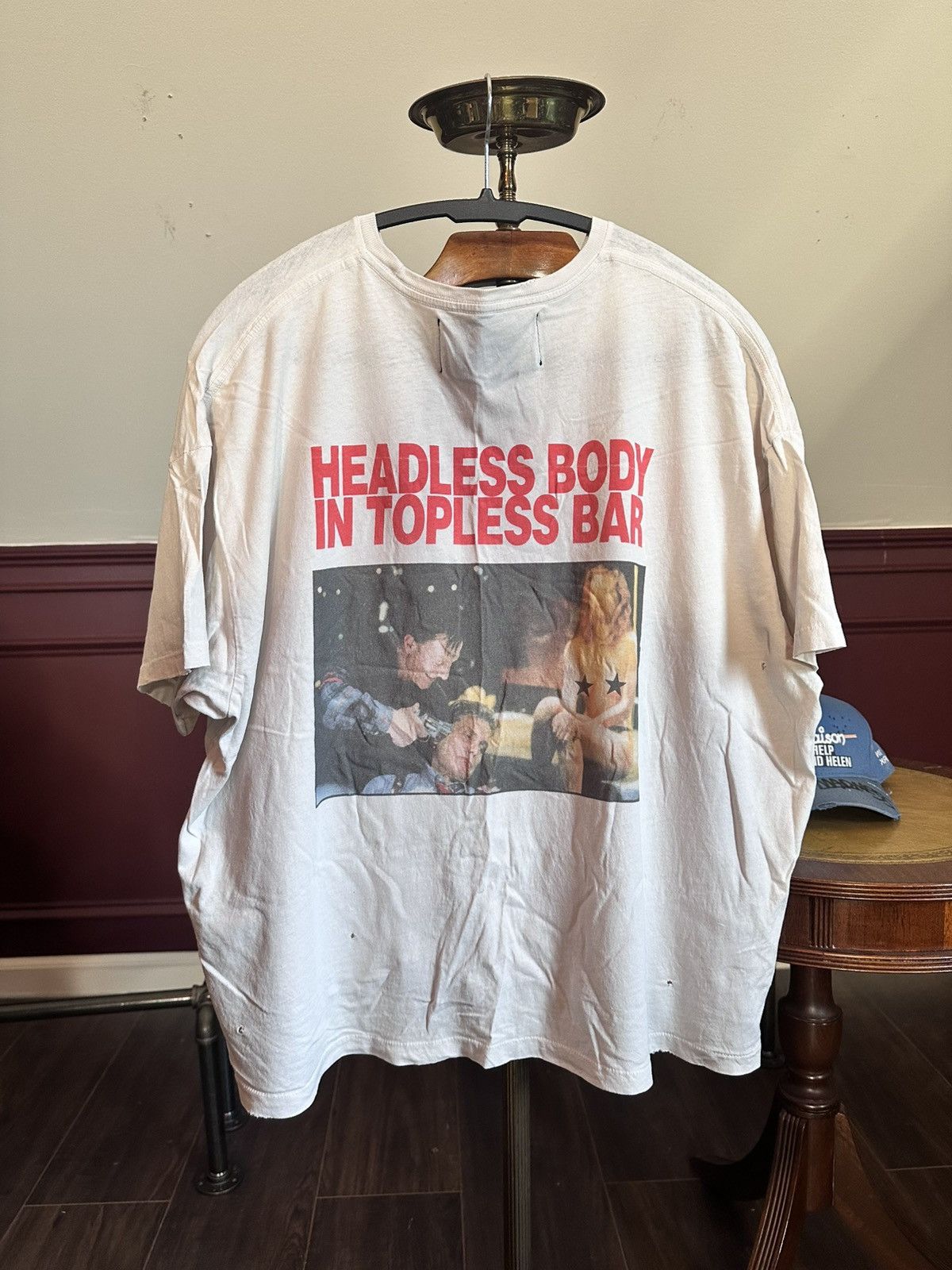 Paly Hollywood Headless Body In Topless Bar Rare Graphic Tee Nwt Hoodie, Sweatshirt | PodTeesHub.com