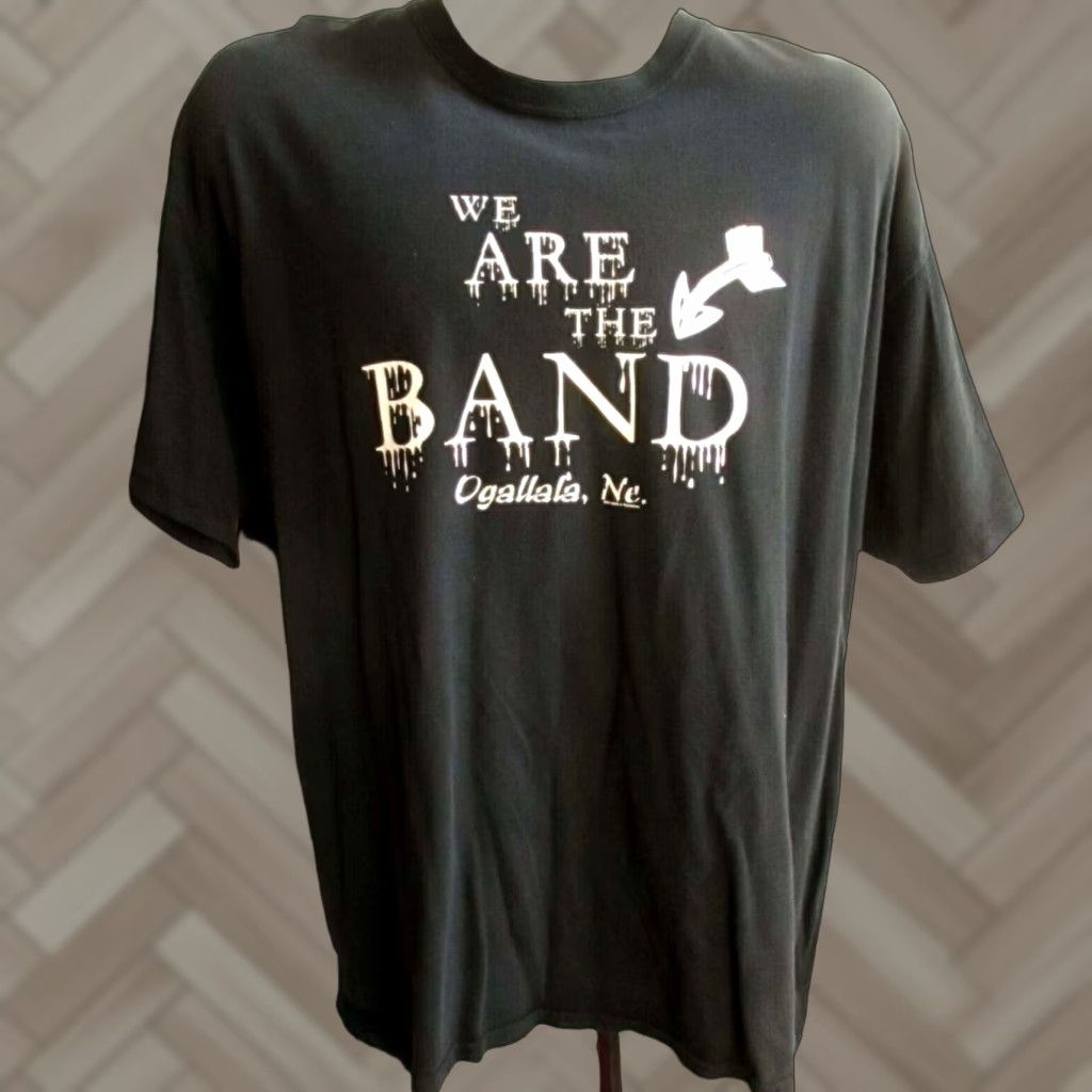 Vintage 2000s Gildan T Shirt Band Graphic Tee Xl Men Black Cotton Ultra 24 Pit To Pit Grunge Hoodie, Sweatshirt