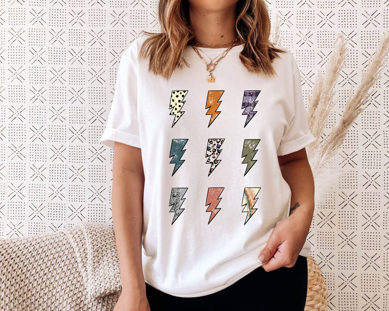 Lightening Bolt T-Shirt Hoodie, Sweatshirt | PodTeesHub.com