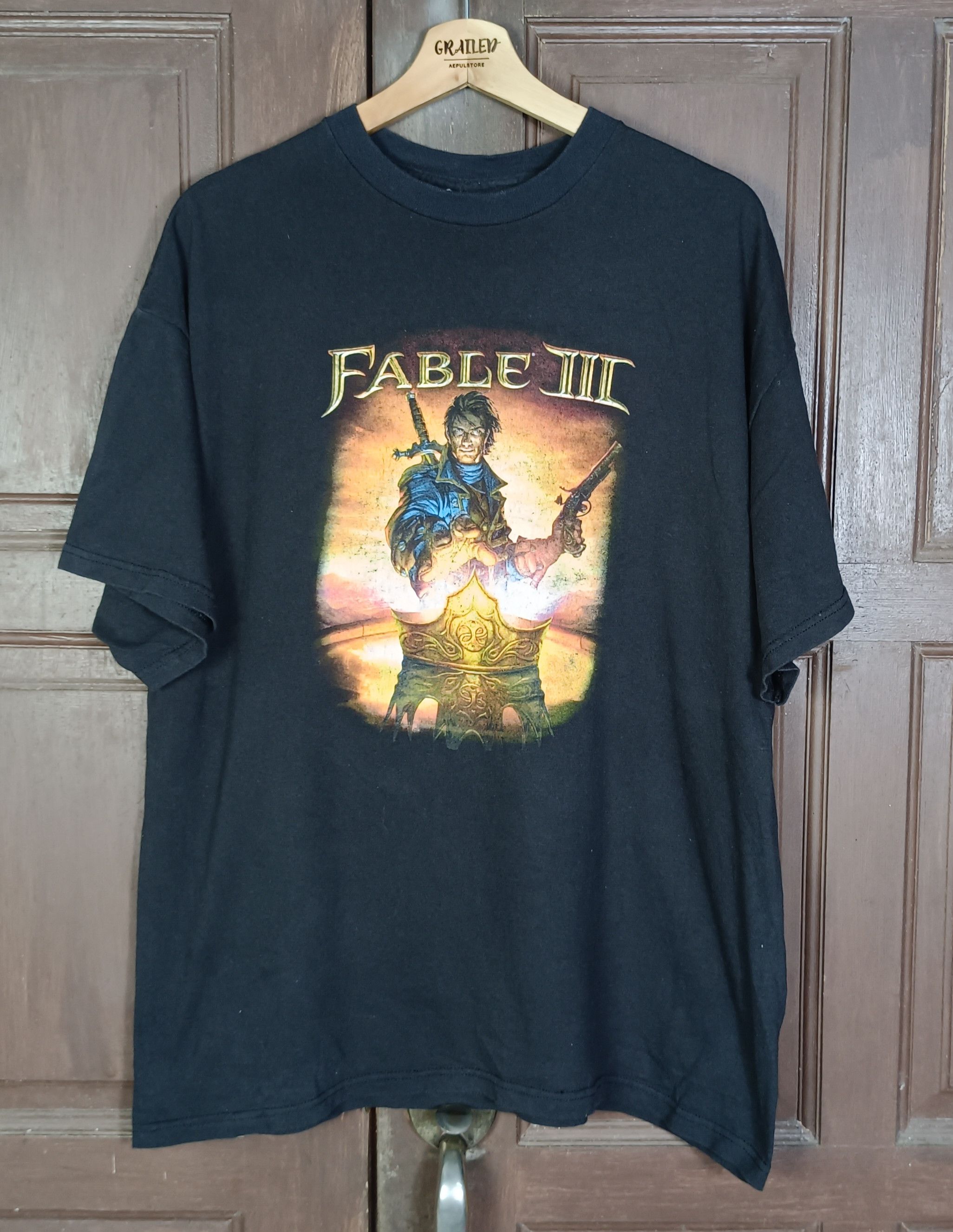 Playstation Very Rare Vintage Video Game Fable Iii Xbox 360 T-Shirts, Hoodie, Sweatshirt