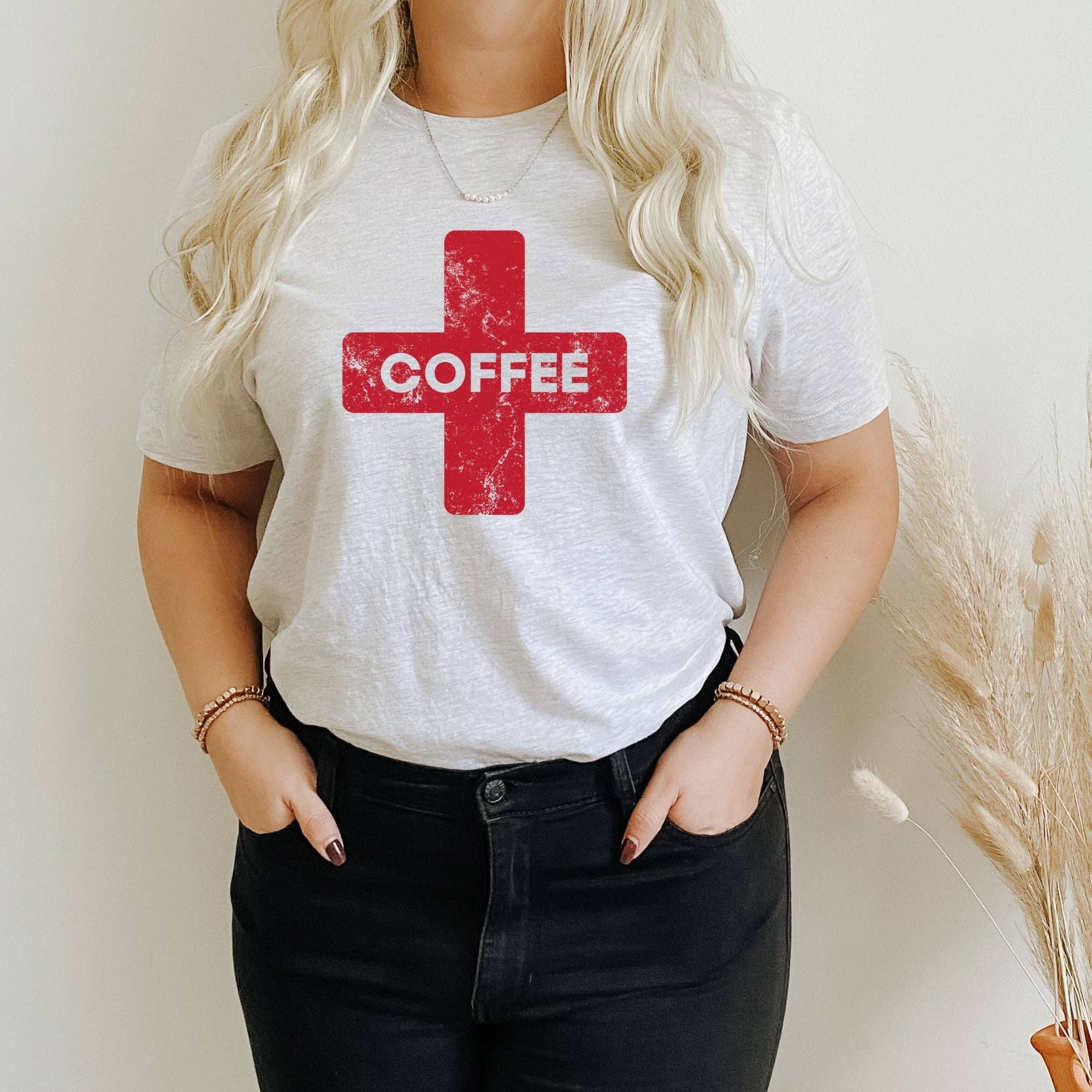 Coffee First Aid Tshirt For Women *Unisex Fit*075 Hoodie, Sweatshirt | PodTeesHub.com