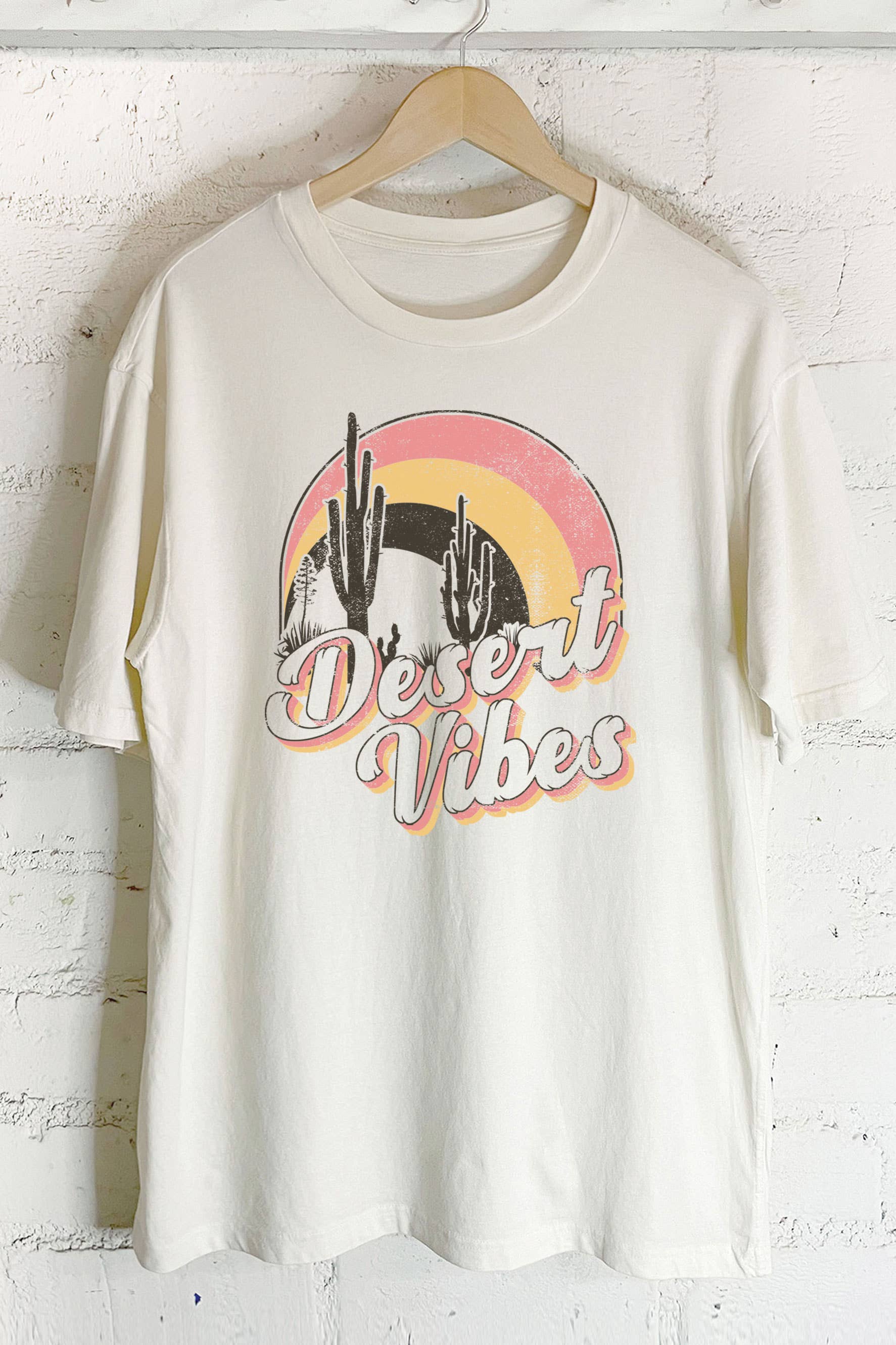 Desert Vibes-Oversized Tee Hoodie, Sweatshirt | PodTeesHub.com
