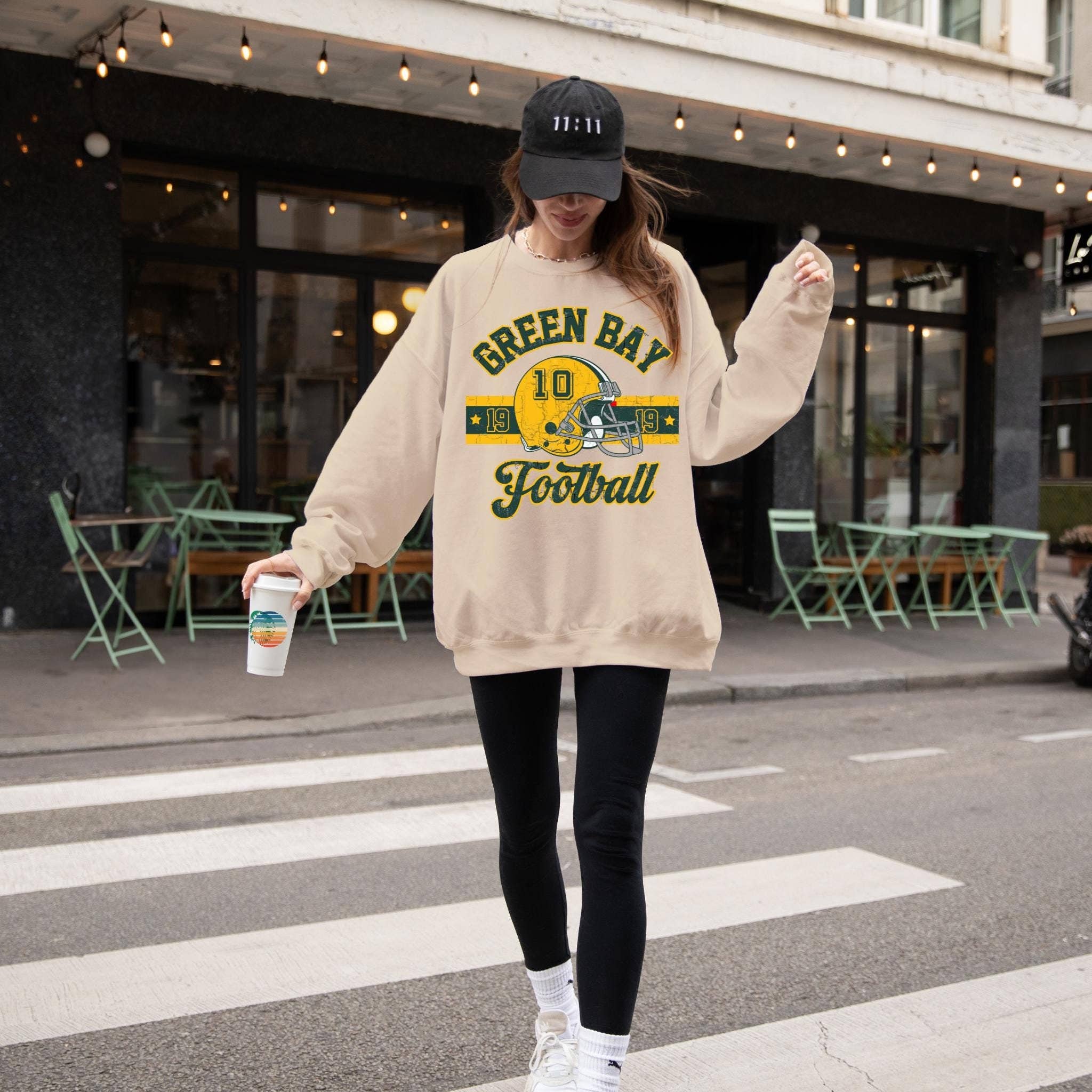 Vintage Green Bay Packers Sweatshirt - Retro Game Day Gear T-Shirts, Hoodie | PodTeesHub.com