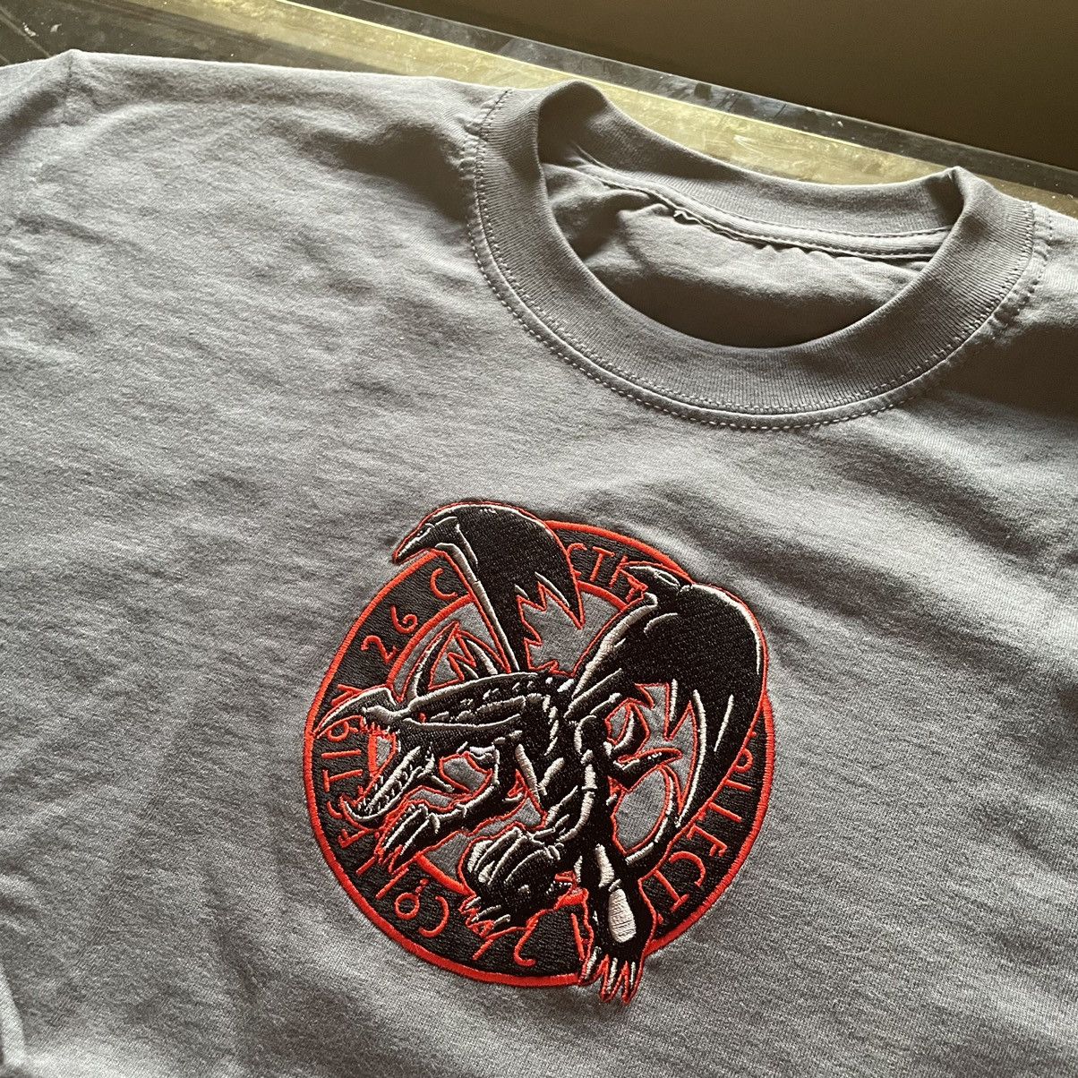 Vintage Collection 26 Glasgow Yu Gi Oh Red Eyes Black Dragon Tee Hoodie, Sweatshirt | PodTeesHub.com