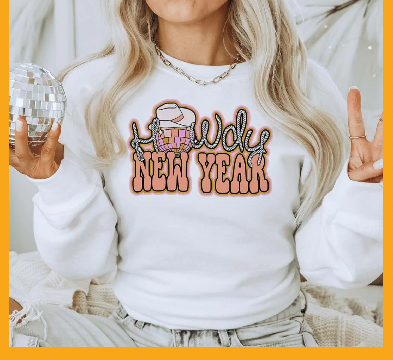 Howdy New Year Sweatshirt T-Shirts, Hoodie | PodTeesHub.com