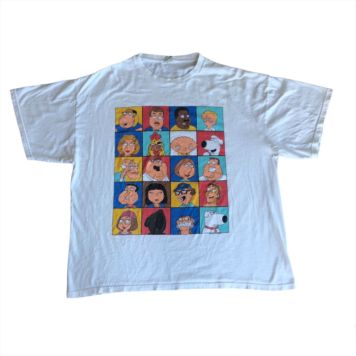 Vintage Family Guy Cartoon Movie Characters Tshirt Hoodie, Sweatshirt | PodTeesHub.com