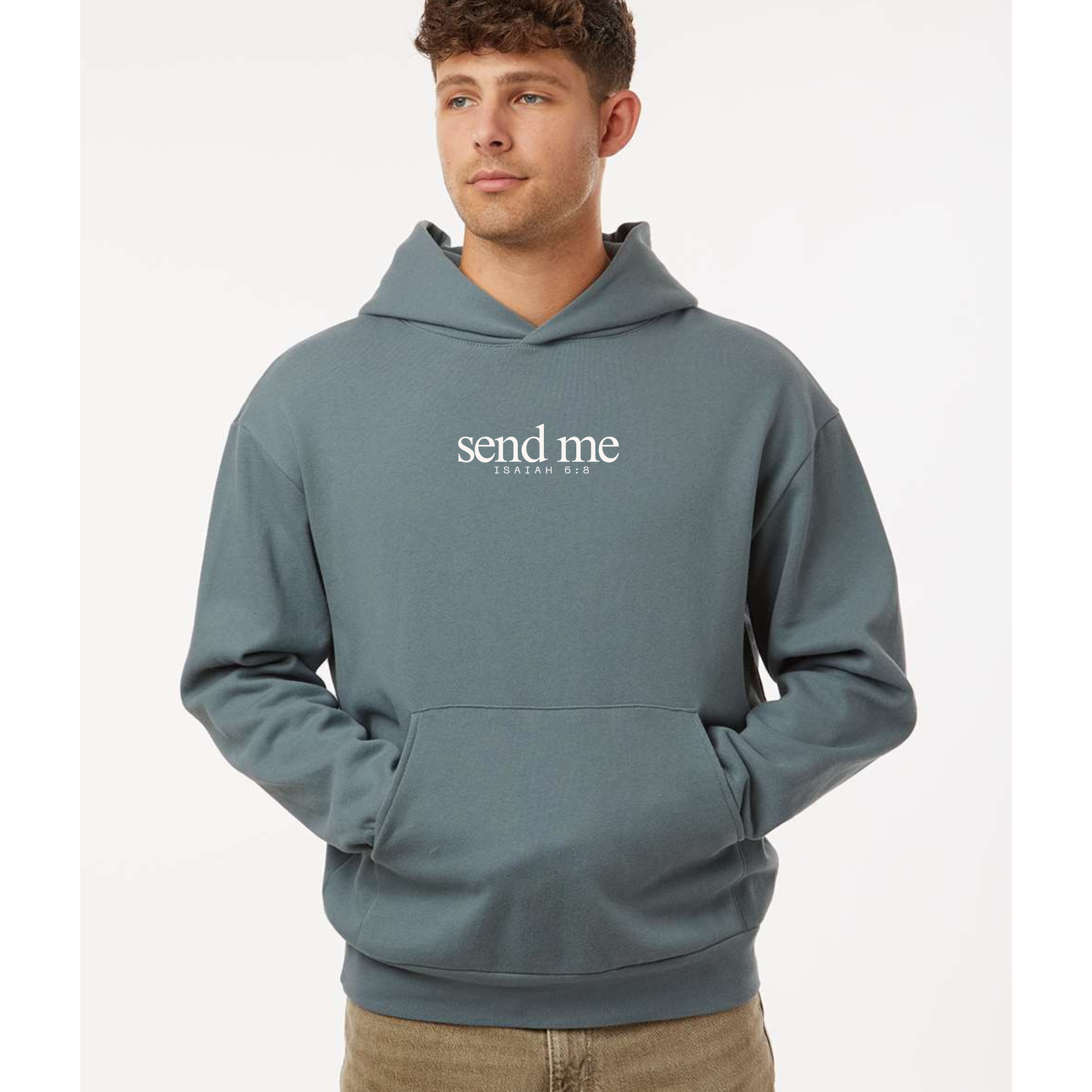 Send Me Isaiah 6:8 Unisex Hooded Sweatshirt T-Shirts, Hoodie | PodTeesHub.com