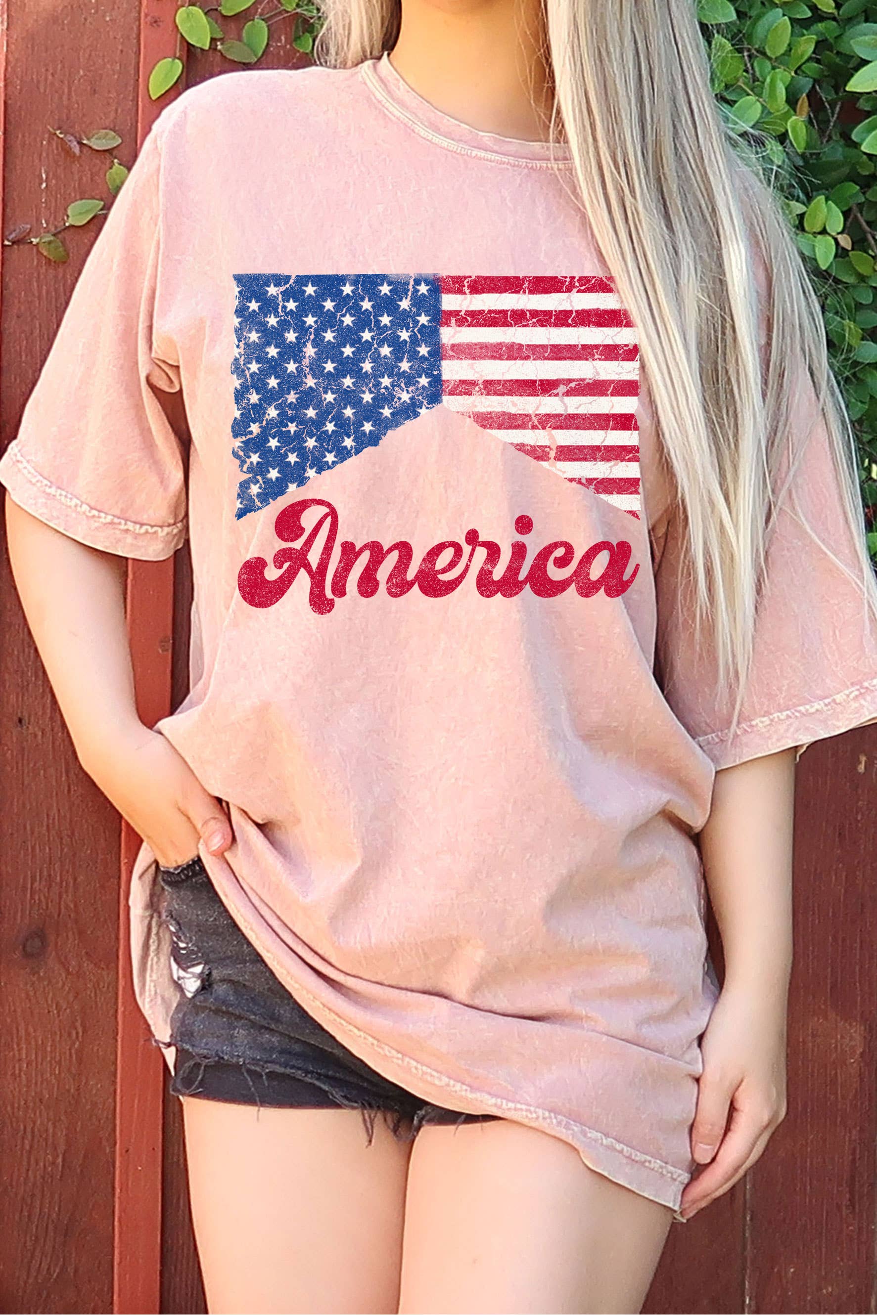 America Flag Oversize Mineral Graphic Tshirt Hoodie, Sweatshirt | PodTeesHub.com