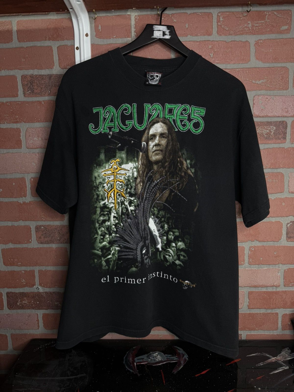 Vintage Jaguares Band T Shirt Vtg Mexico Tour Tee Large Hoodie, Sweatshirt | PodTeesHub.com