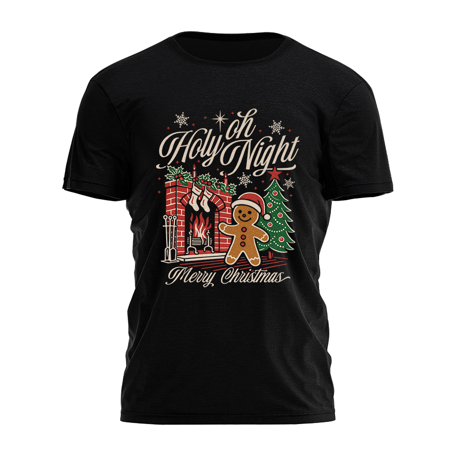 Oh Holy Night Tee - 4239 Hoodie, Sweatshirt | PodTeesHub.com