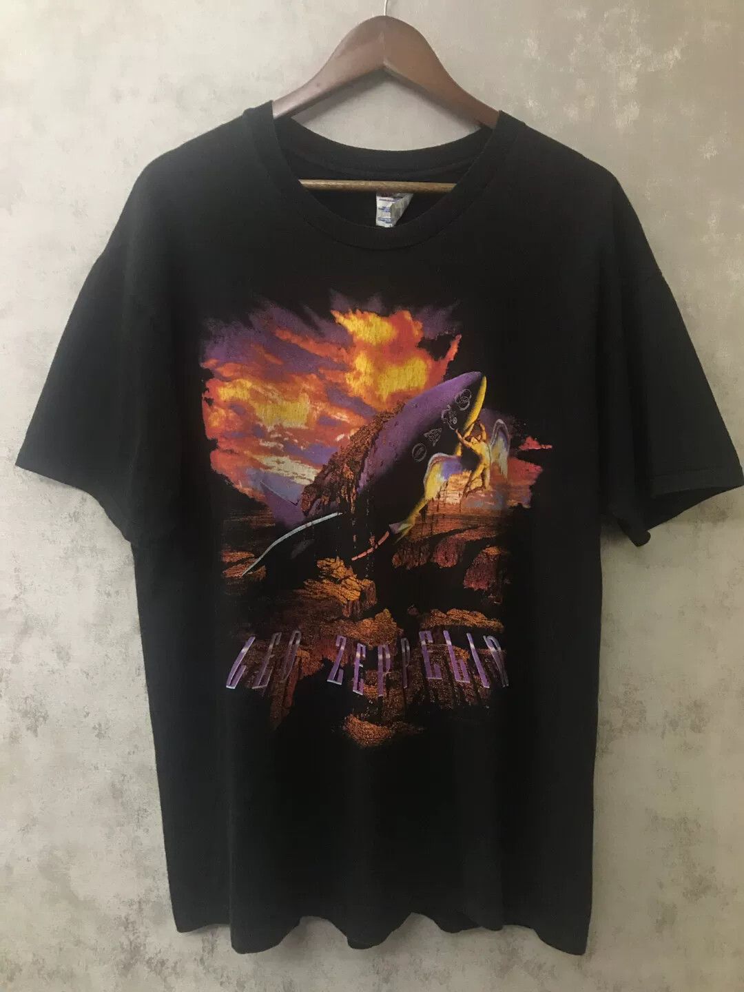 Zeppelin Led Zeppelin Vintage Graphic T Shirt Hoodie, Sweatshirt | PodTeesHub.com