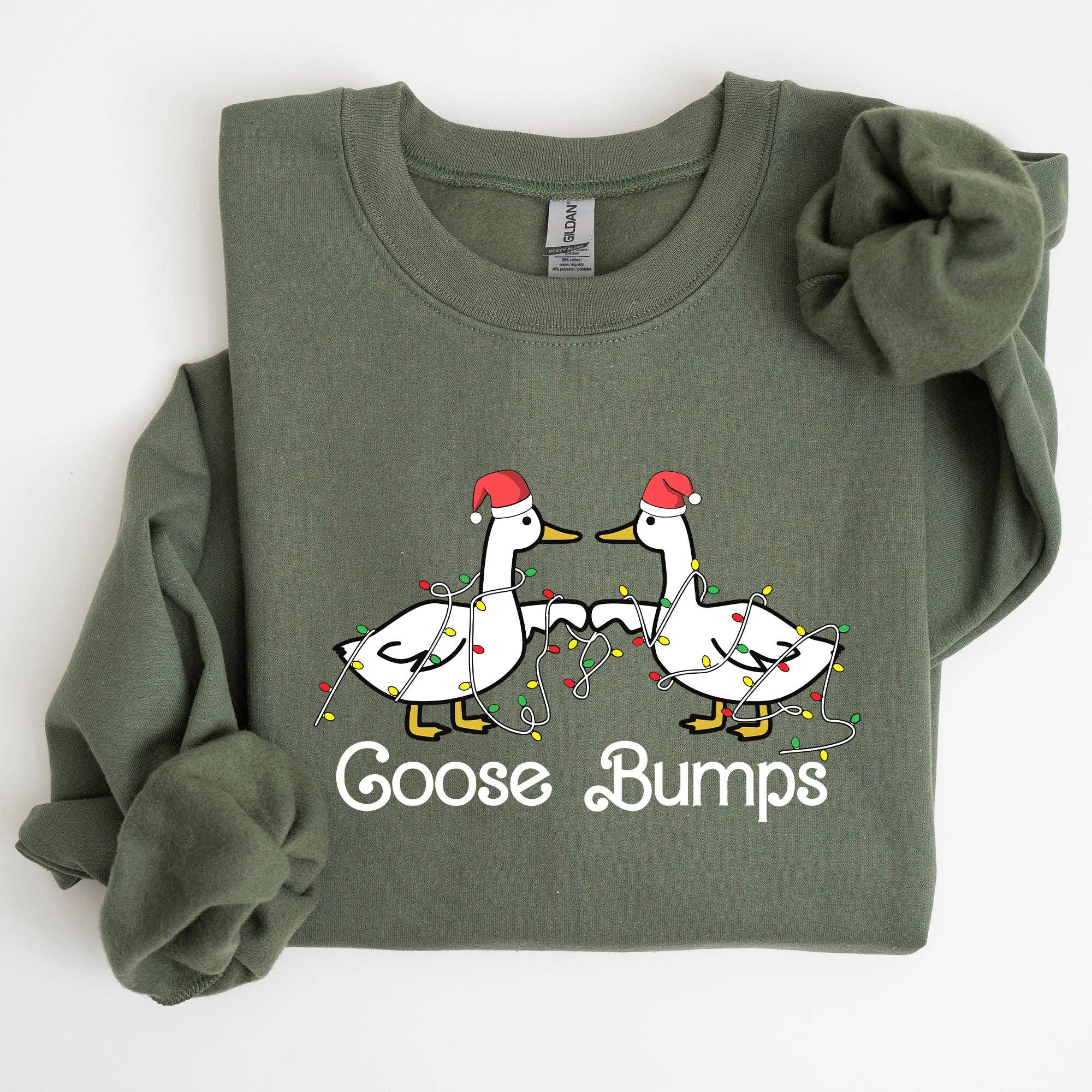 Goose Fist Bumps, Christmas, Santa, Funny, Xmas Sweatshirt T-Shirts, Hoodie | PodTeesHub.com