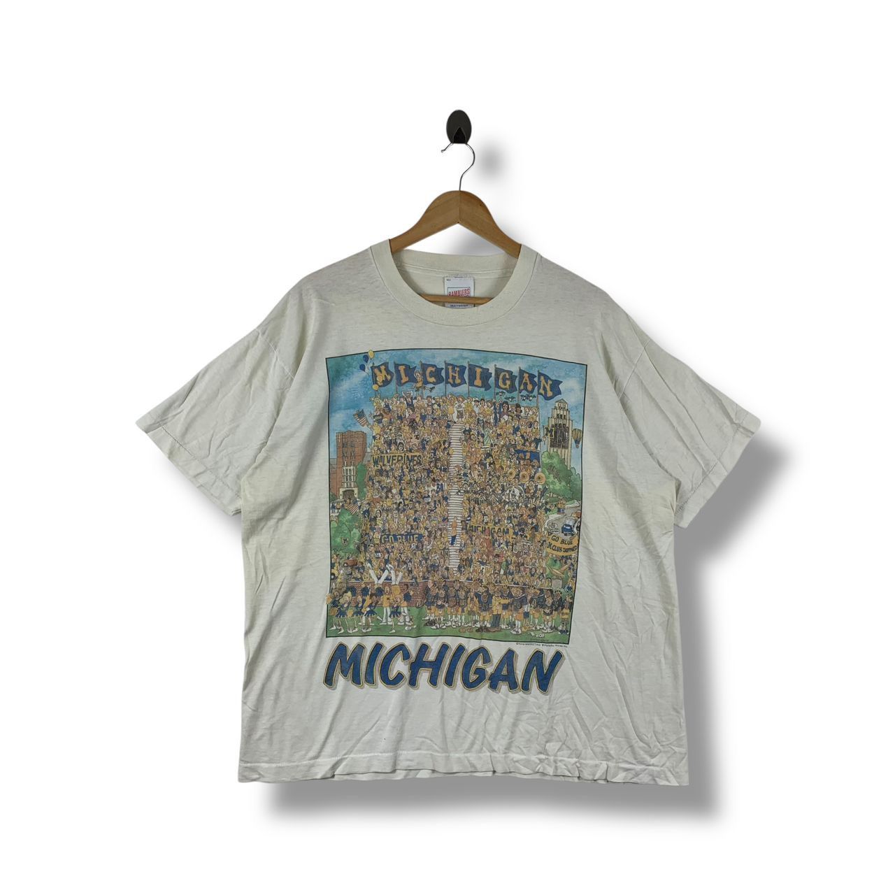 Vintage Michigan Ben Holladay Art Printed Tee Hoodie, Sweatshirt | PodTeesHub.com