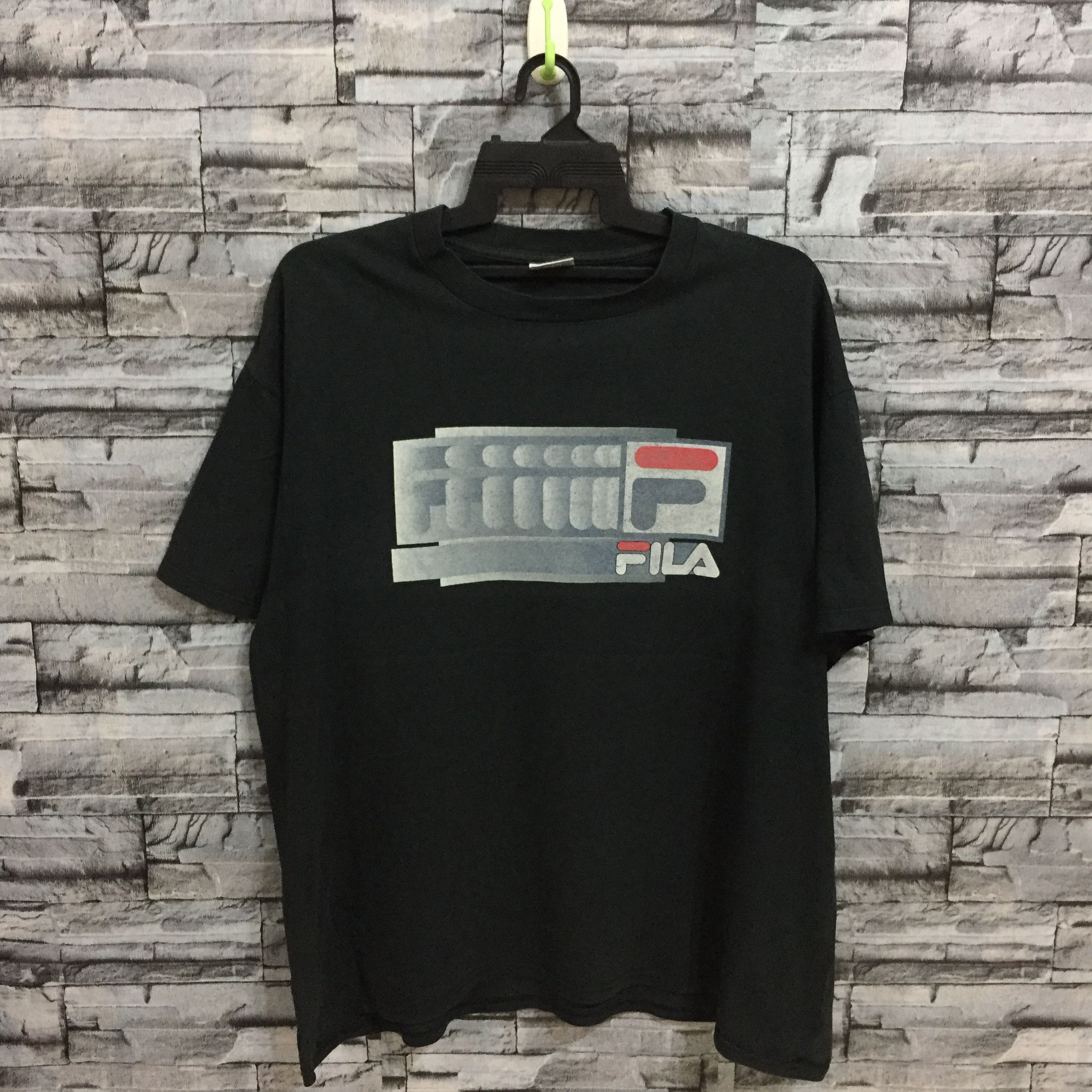 Vintage Fila Usa T Shirt Big Logo Size Xl Hoodie, Sweatshirt | PodTeesHub.com