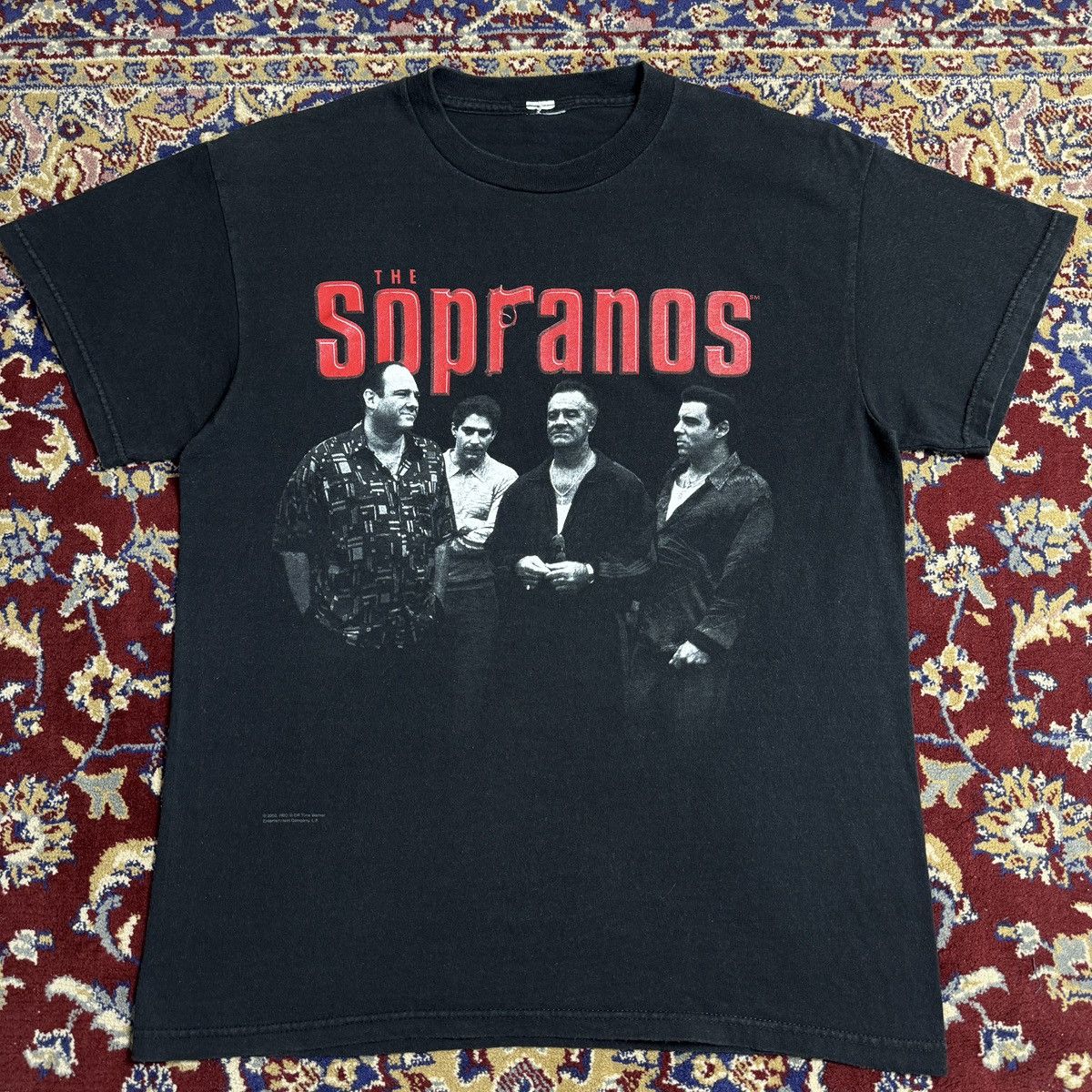 Vintage 2000s The Sopranos Hbo Mob Crew Promo Tv Show Movie Tee Y2k Hoodie, Sweatshirt | PodTeesHub.com