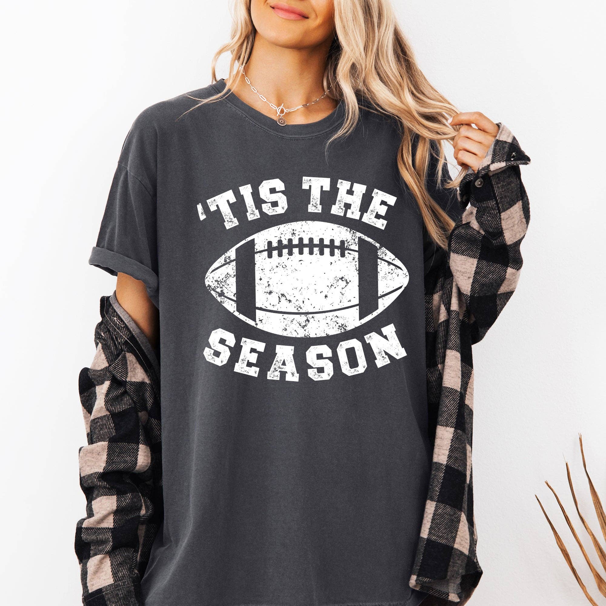 Tis the Season, Football, Game Day Tailgate Party Tshirt Hoodie, Sweatshirt | PodTeesHub.com