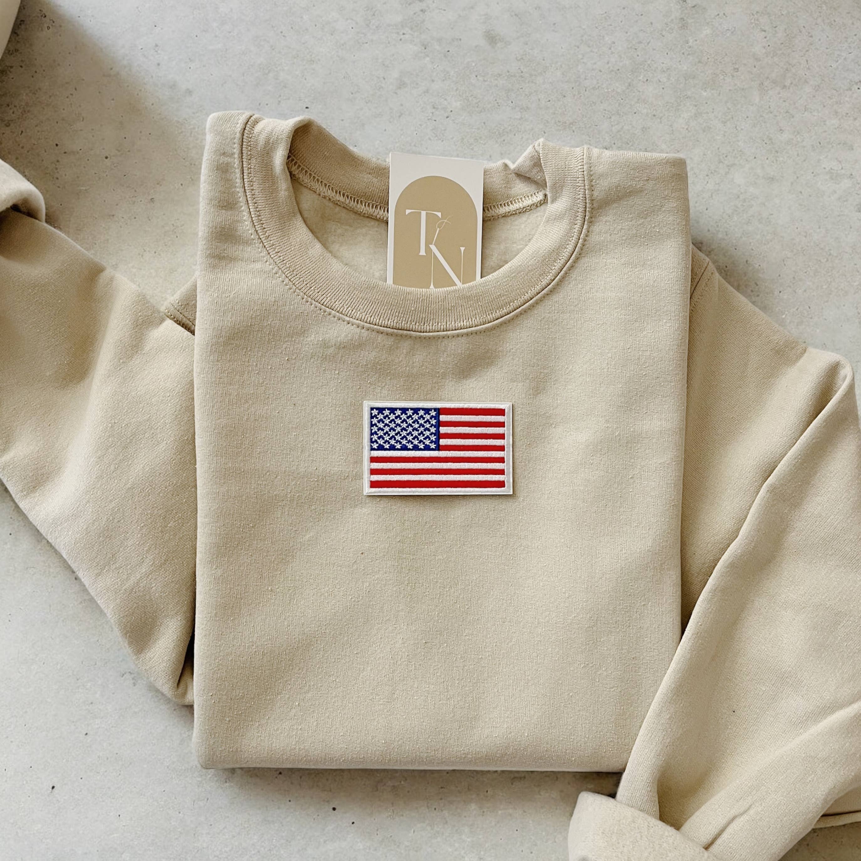 American Flag Sweater T-Shirts, Hoodie, Sweatshirt | PodTeesHub.com