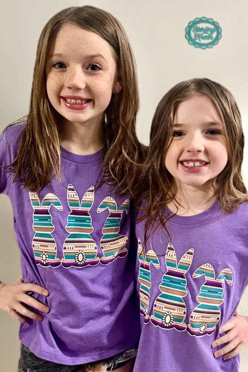 Mini Serape Bunny Tee Hoodie, Sweatshirt | PodTeesHub.com