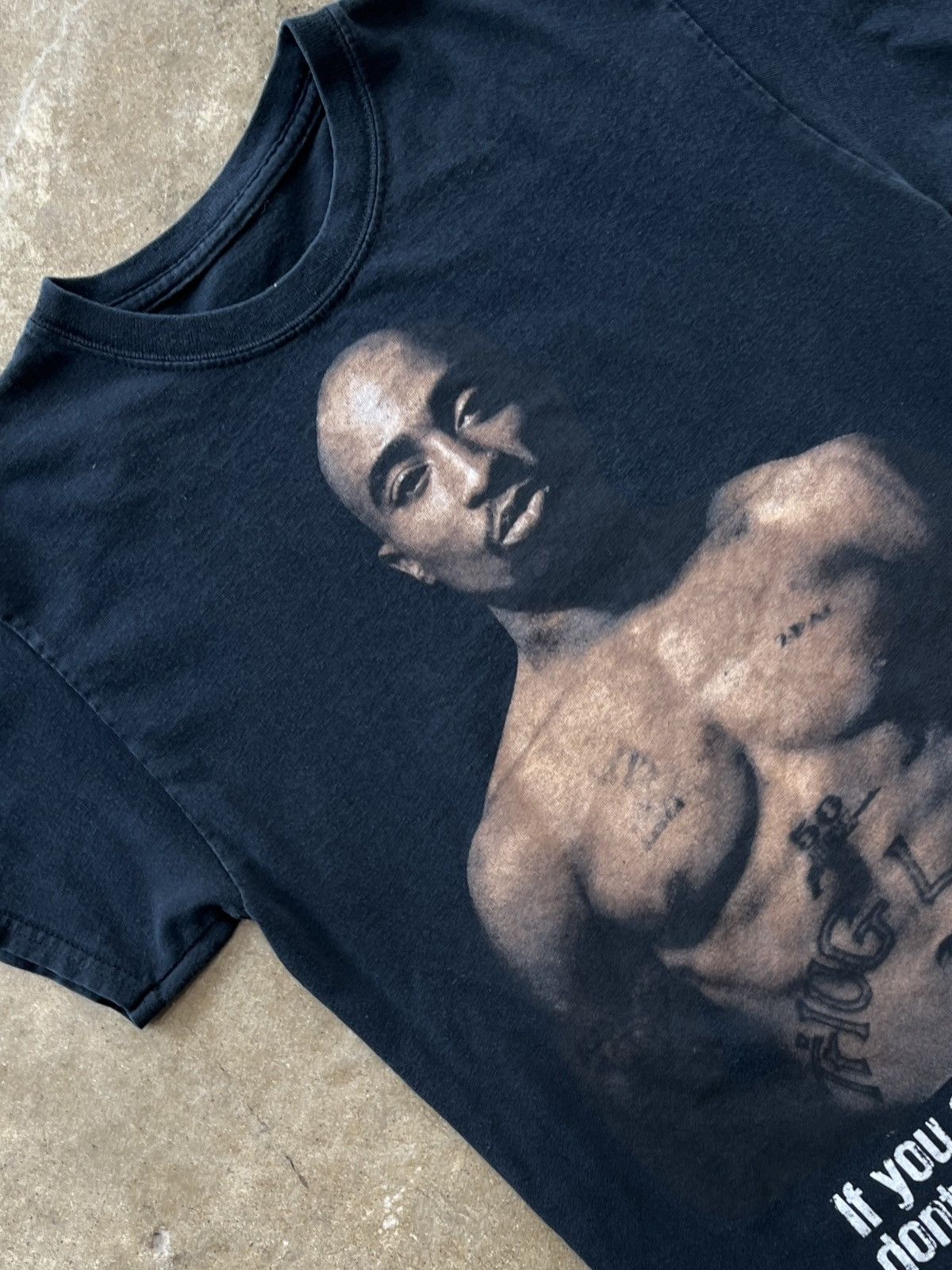 Rap Tees Vintage Tupac If You Don T Know Me Tee Small Hoodie, Sweatshirt | PodTeesHub.com