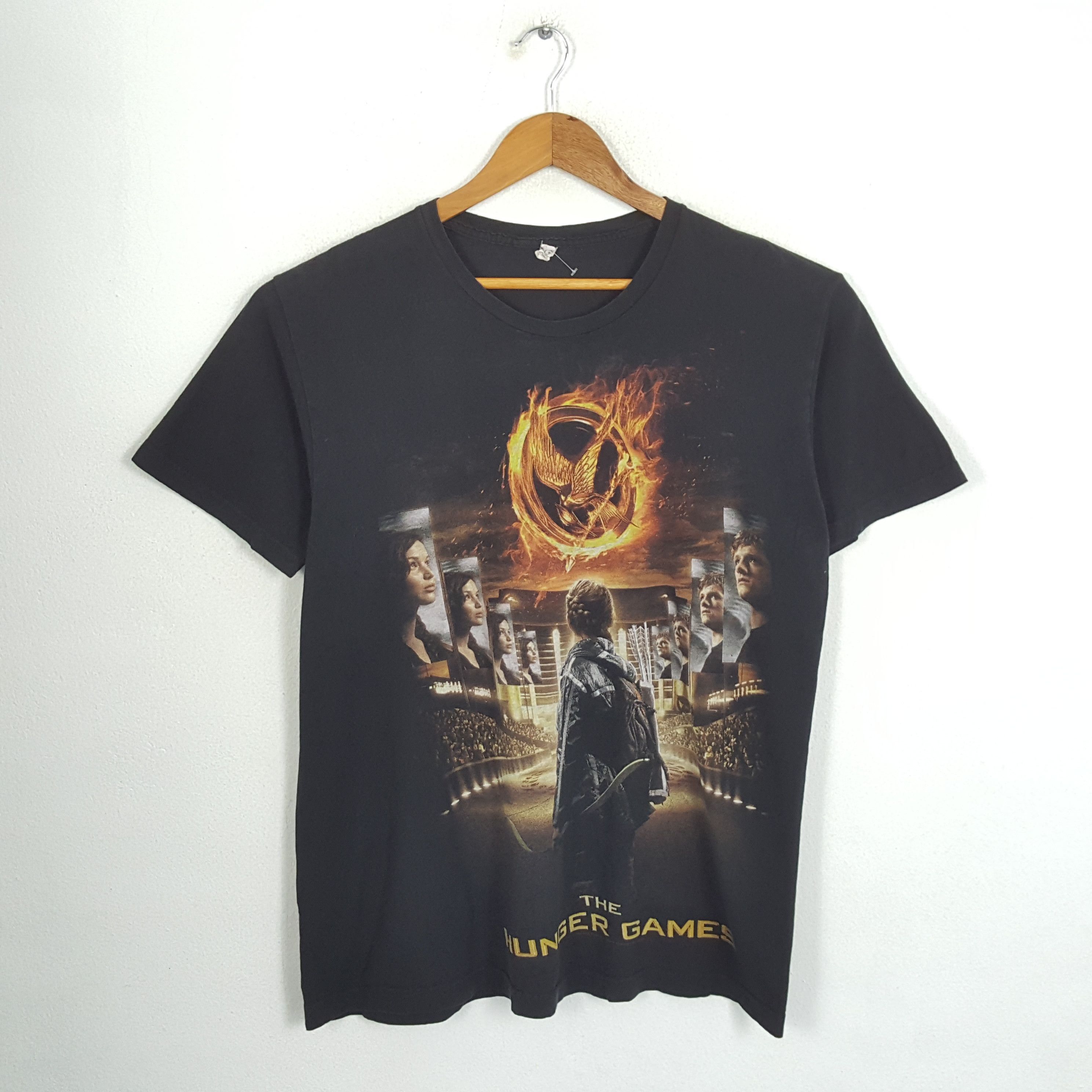 Vintage The Hunger Games American Film Promo T Shirts Hoodie, Sweatshirt | PodTeesHub.com
