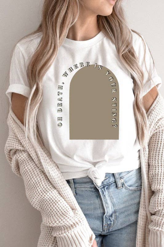 Oh Death Were Is Your String Tee Hoodie, Sweatshirt | PodTeesHub.com