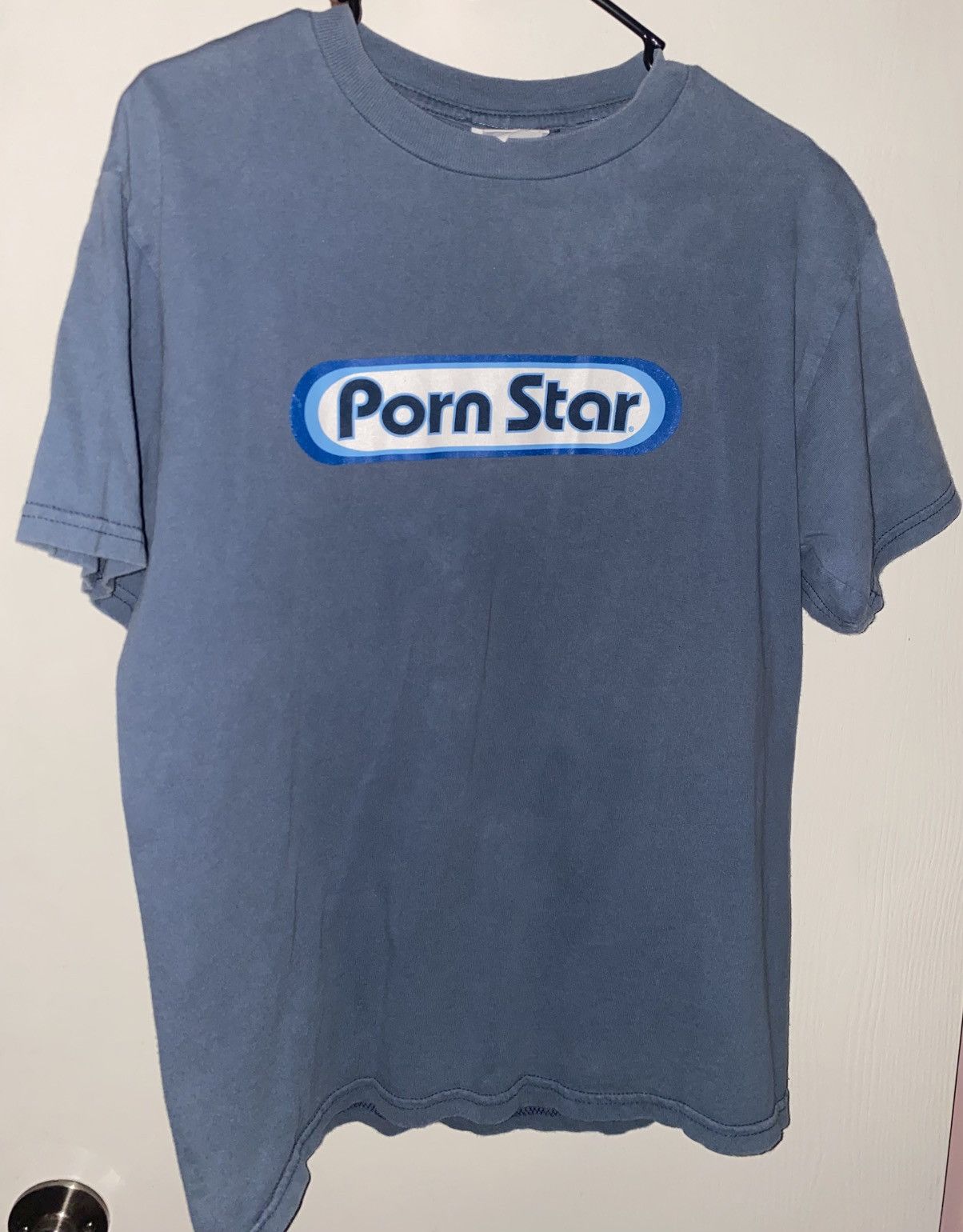 Vintage 90s Porn Star Blue T Shirt Hoodie, Sweatshirt | PodTeesHub.com