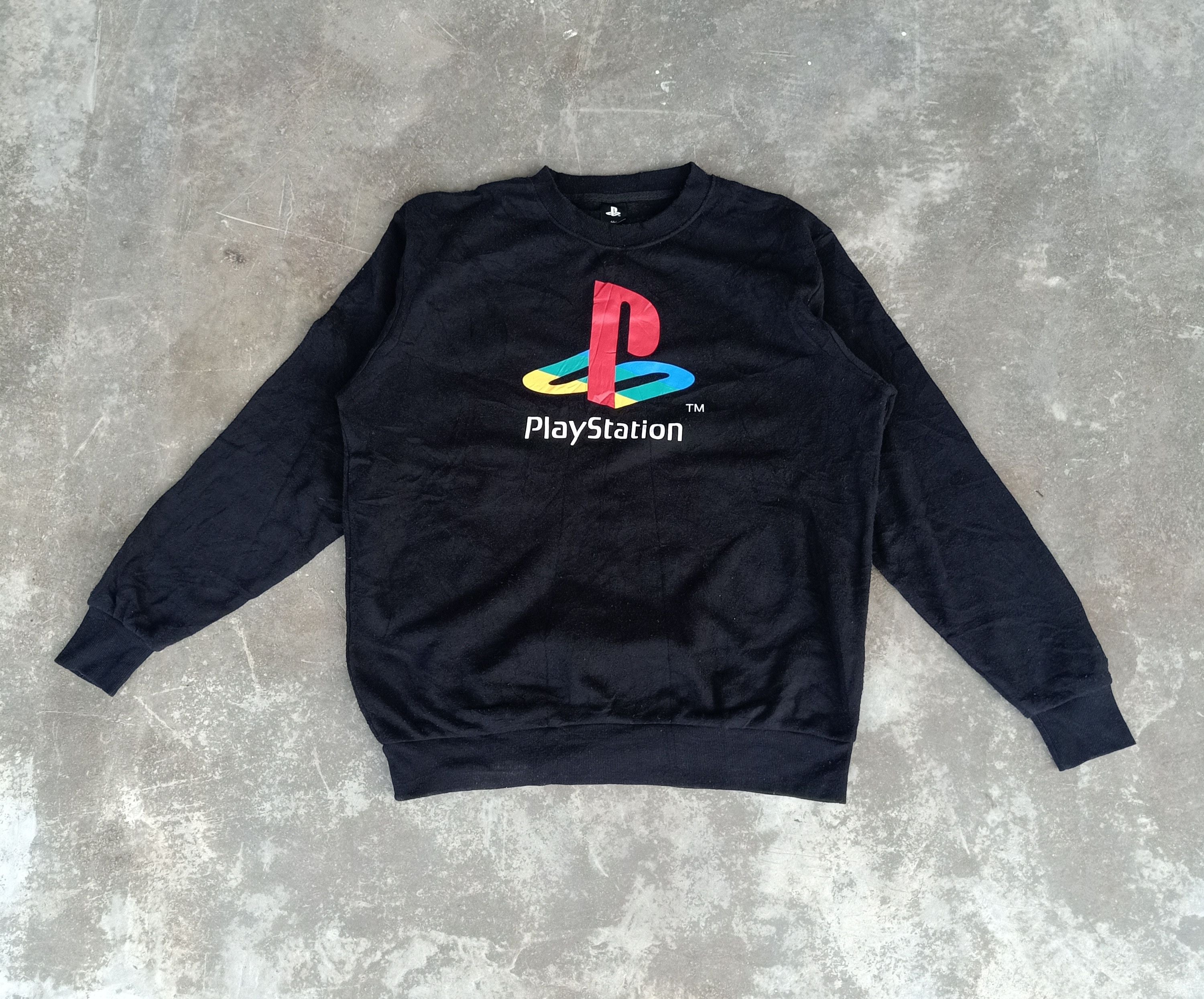 Vintage Sweatshirt Playstation Logo T-Shirts, Hoodie | PodTeesHub.com