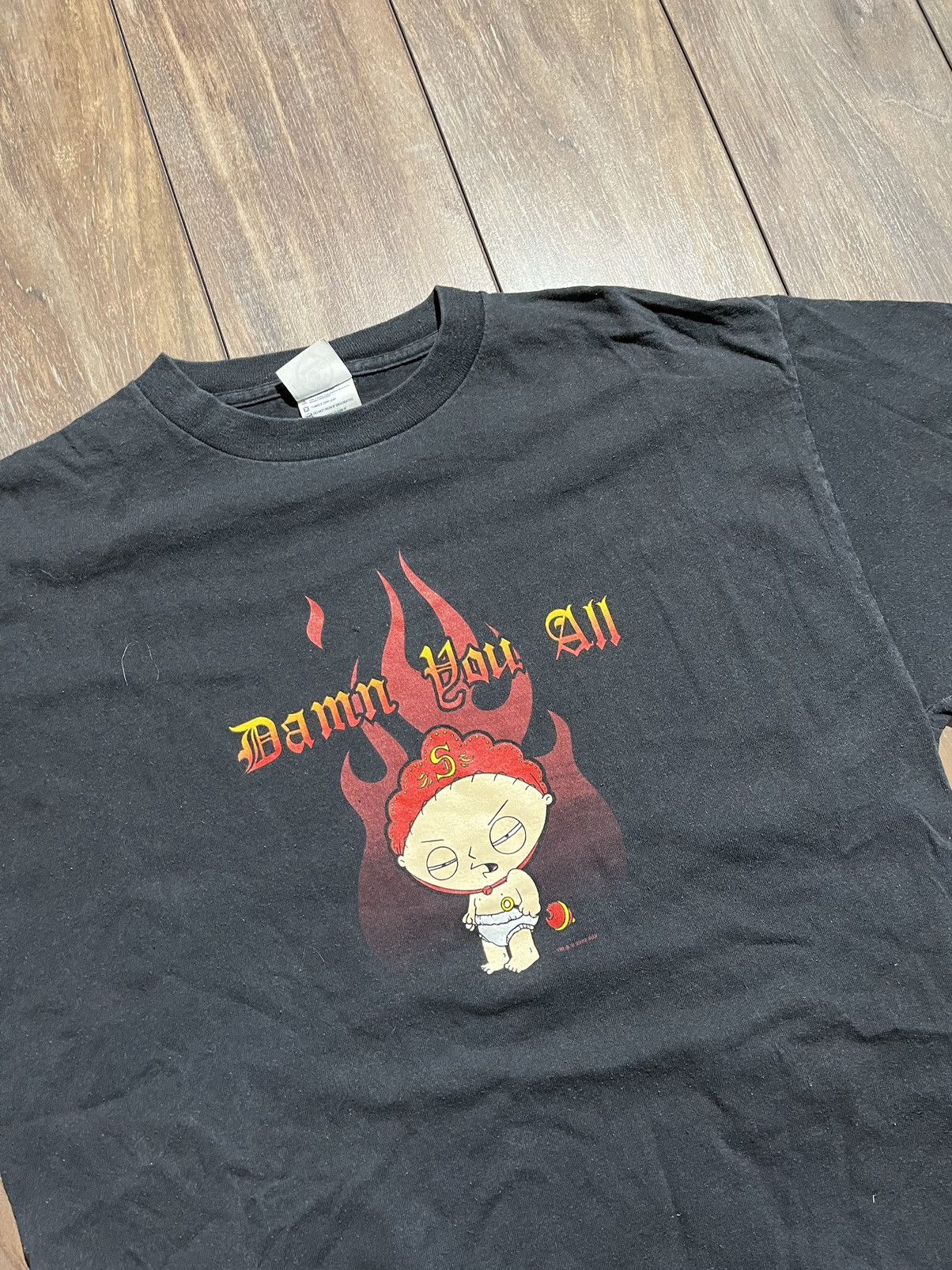 Vintage Y2k Family Guy Stewie Damn You All Tee Hoodie, Sweatshirt | PodTeesHub.com