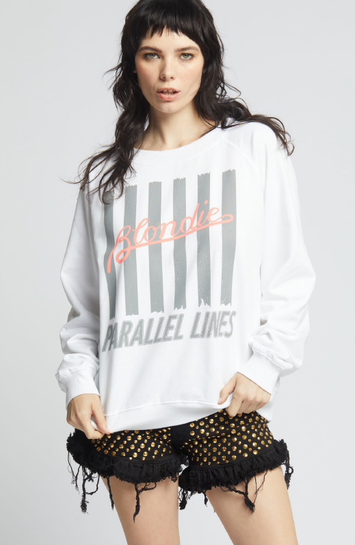 303379 - 1230 Blondie Parallel Lines Sweatshirt 3517B T-Shirts, Hoodie | PodTeesHub.com