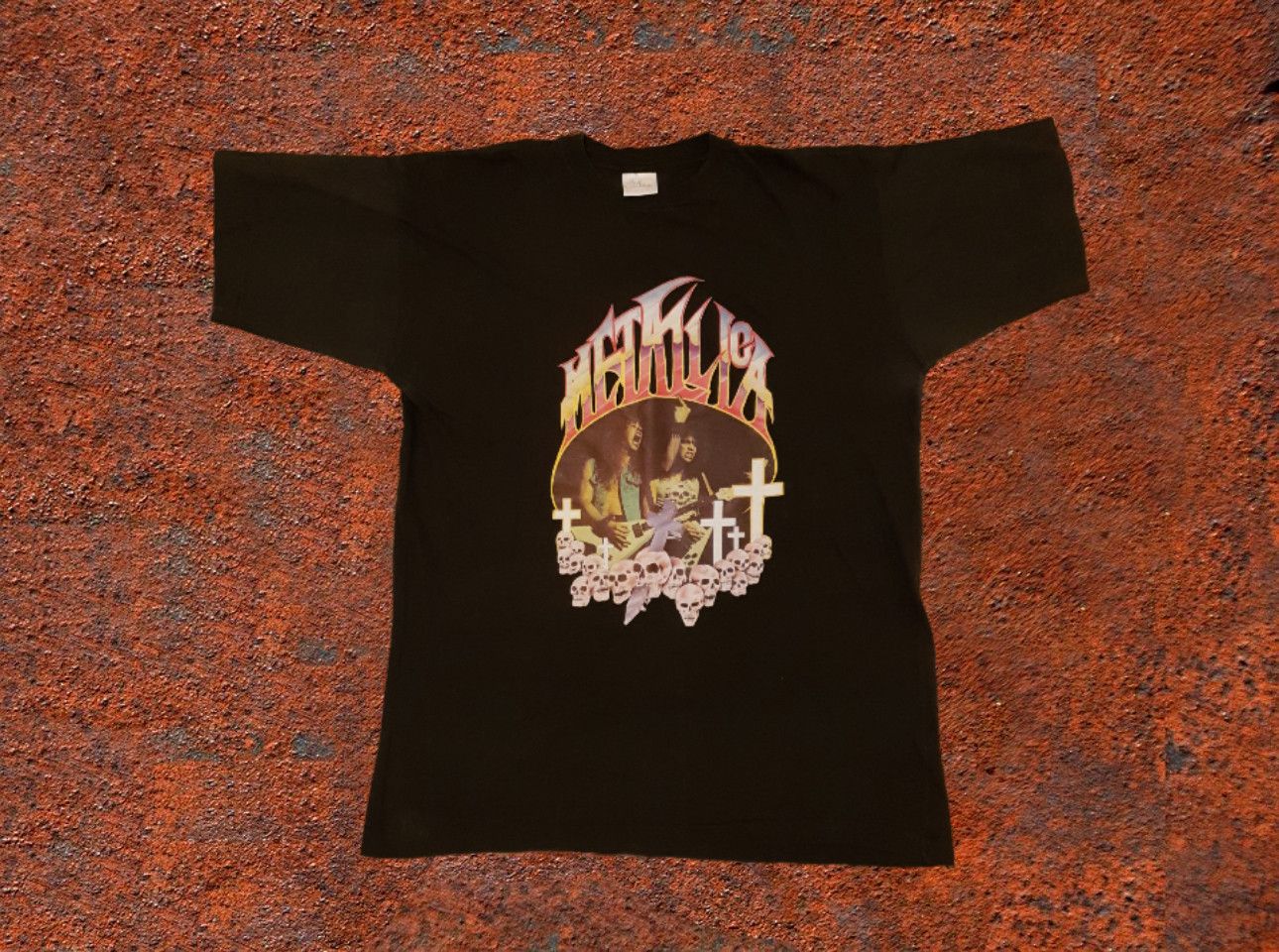 Vintage Metallica 80s 1983 Stage T-Shirts, Hoodie, Sweatshirt