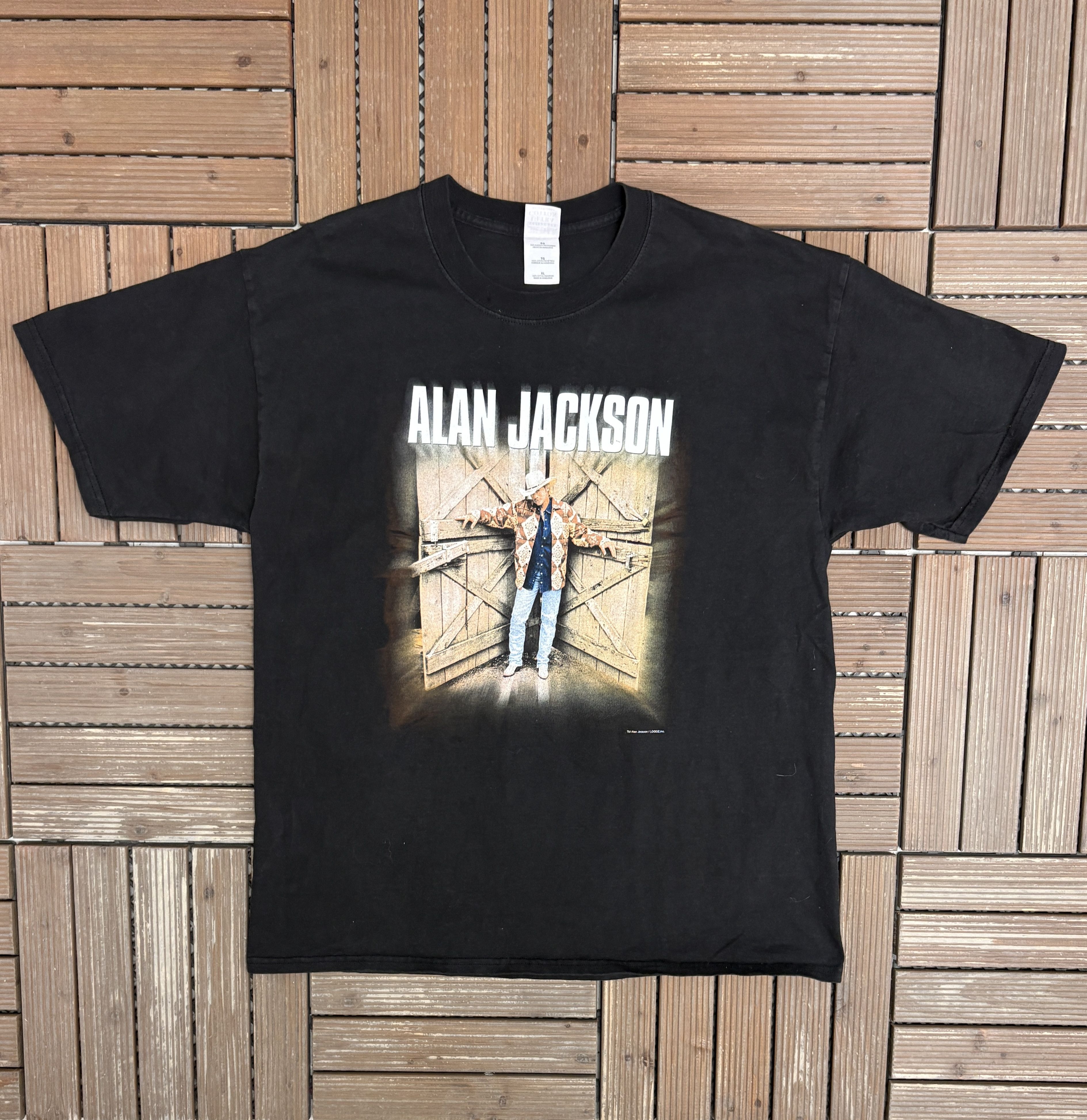 Alan Jackson Vintage Black T Shirt Tee Hoodie, Sweatshirt | PodTeesHub.com