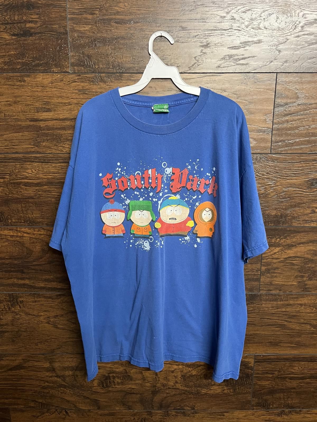 Designer Y2k South Park T Shirt Cartman Kenny Kyle Stan Tee Xl Hoodie, Sweatshirt | PodTeesHub.com