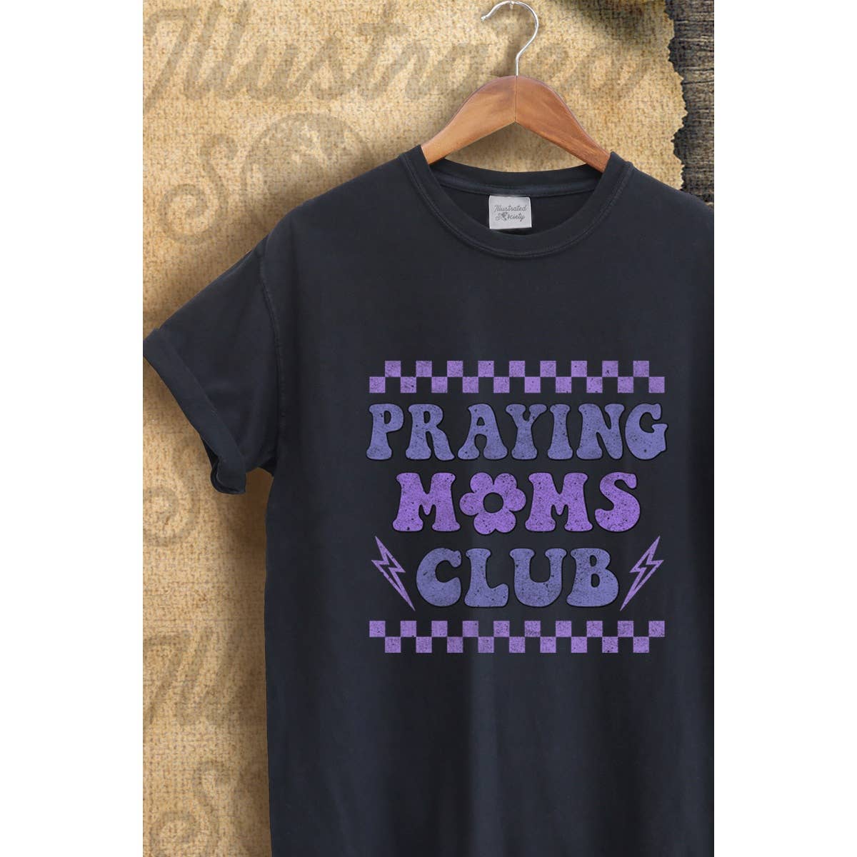 Praying Moms Club  Vintage Graphic  Tee Hoodie, Sweatshirt | PodTeesHub.com